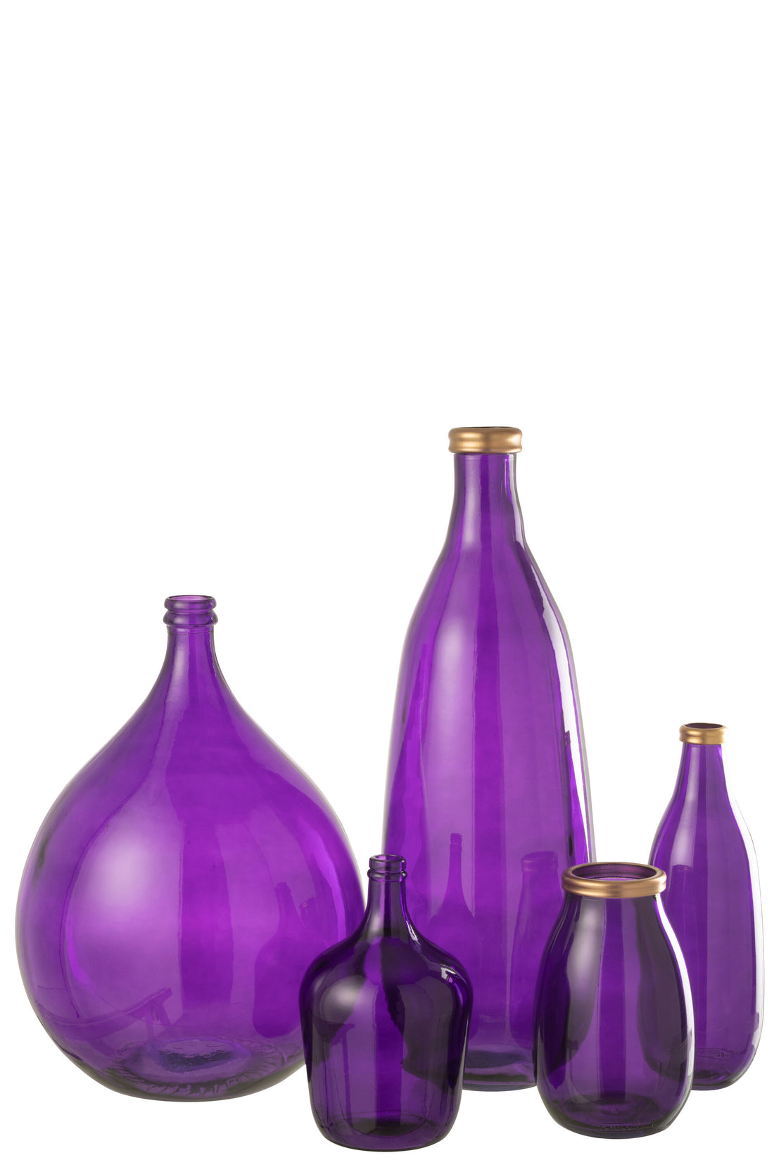 Vaas Lissabon Glas Paars