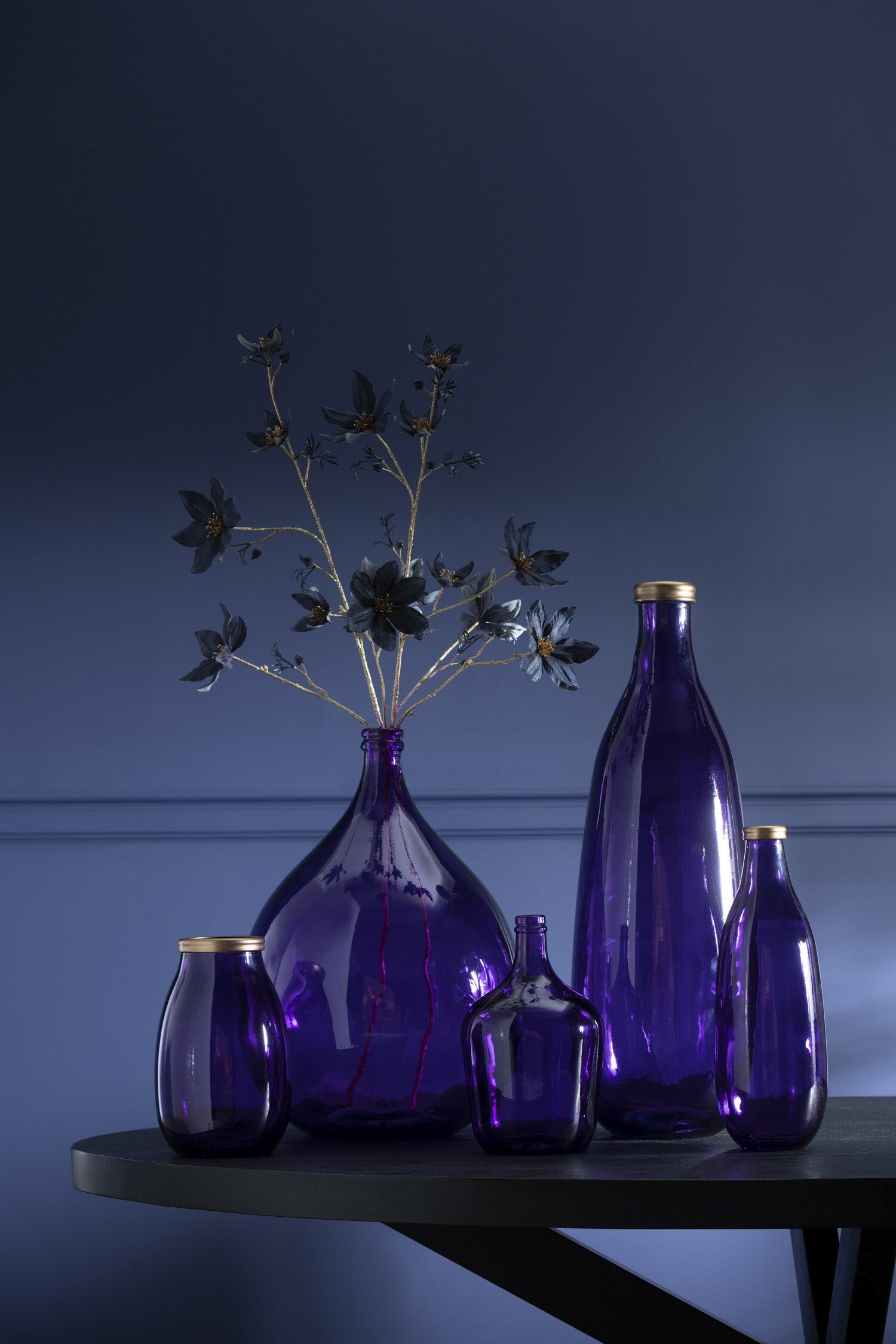 Vaas Lissabon Glas Paars