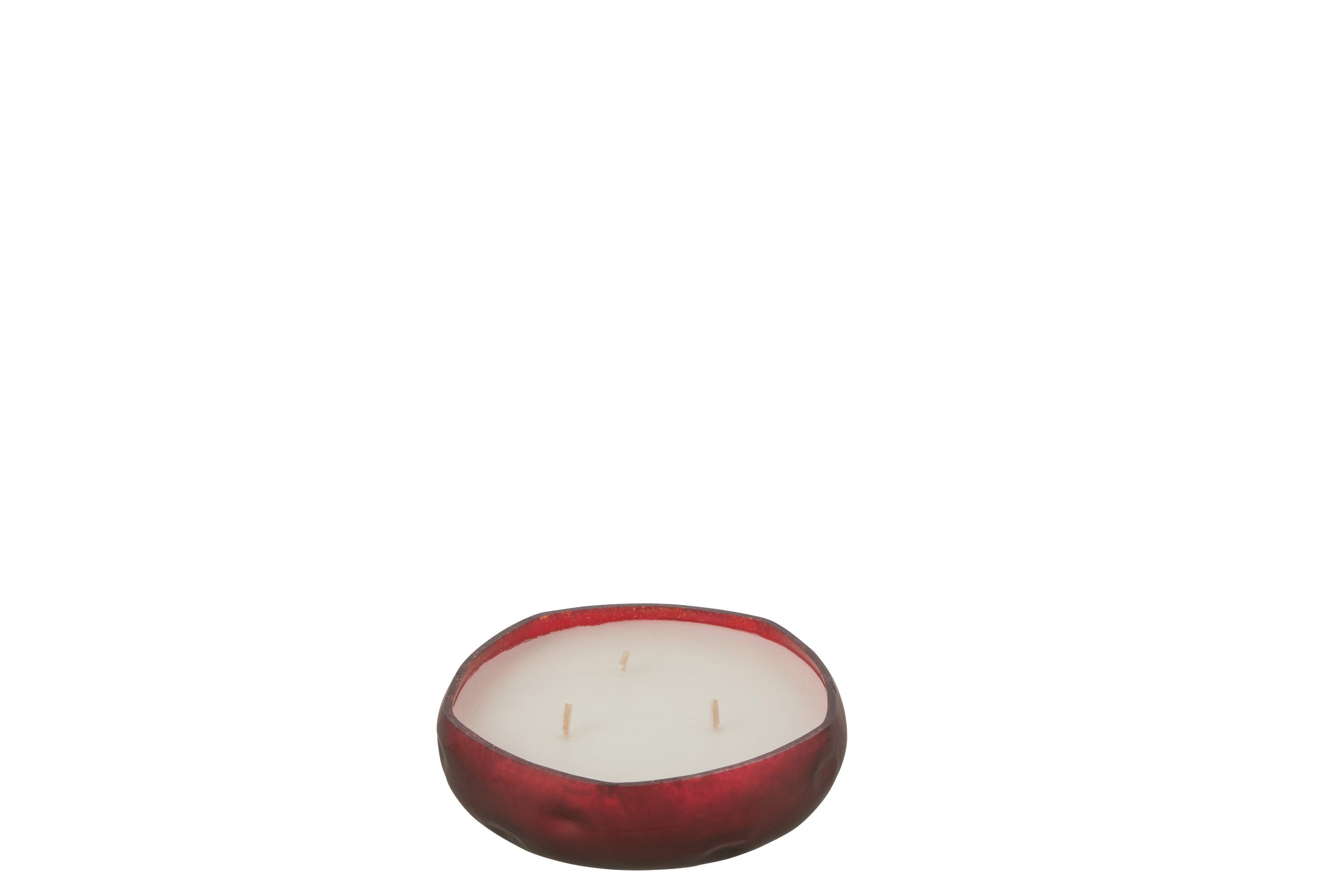 J-Line Geurkaars Livia - glas - rood - S