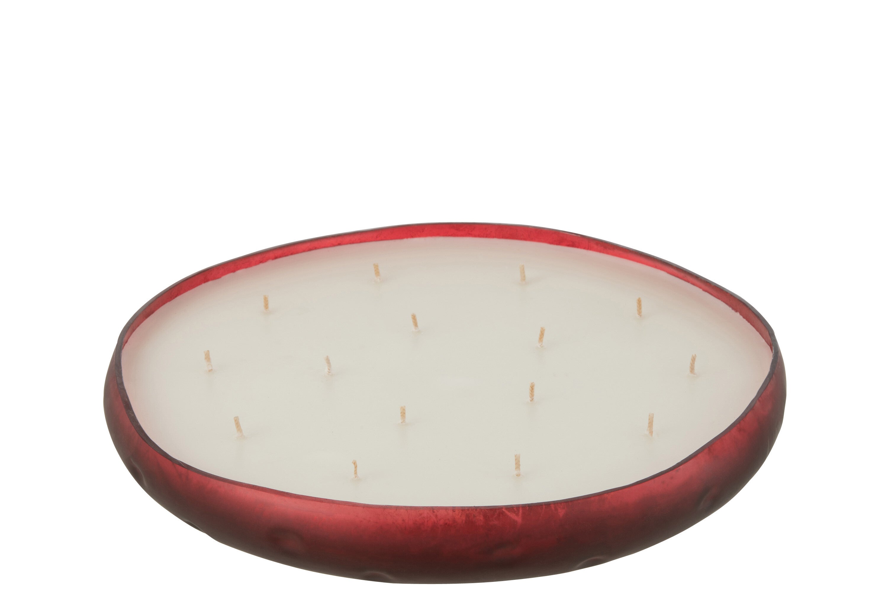 J-Line Geurkaars Livia - glas - rood - extra L