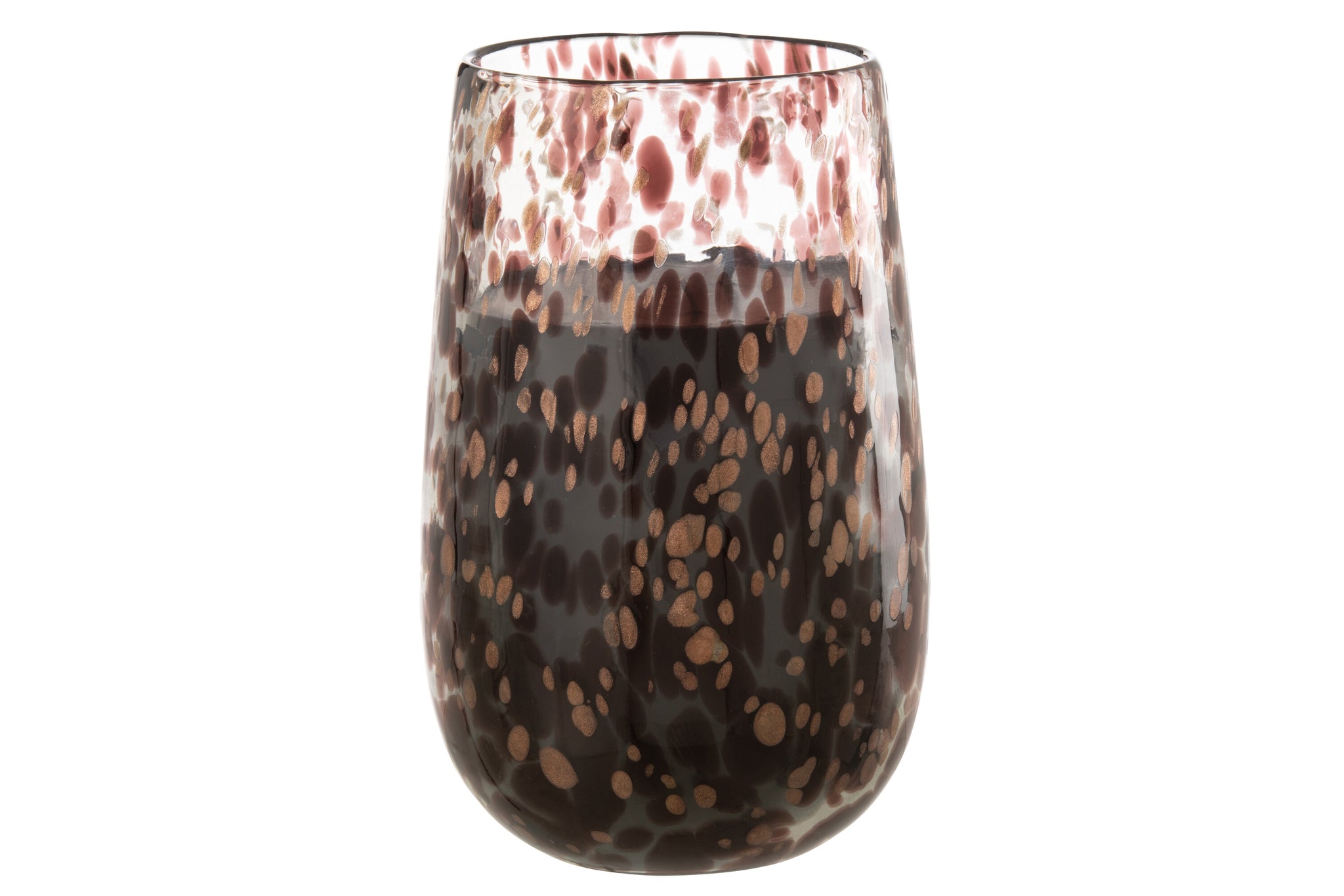 J-Line Geurkaars Mia - glas - zwart/mix - L
