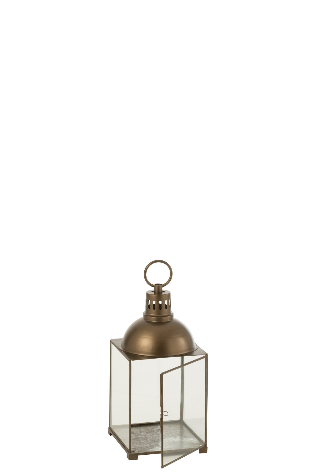 Lantaarn Hagrid Glas/IJzer Brons S