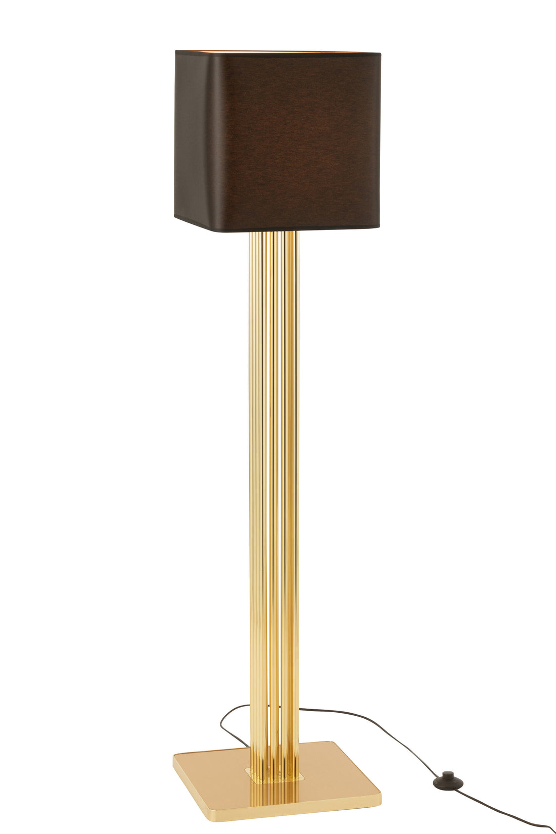 J-Line Lamp Moderna Goud Metaal/Mdf/Textiel