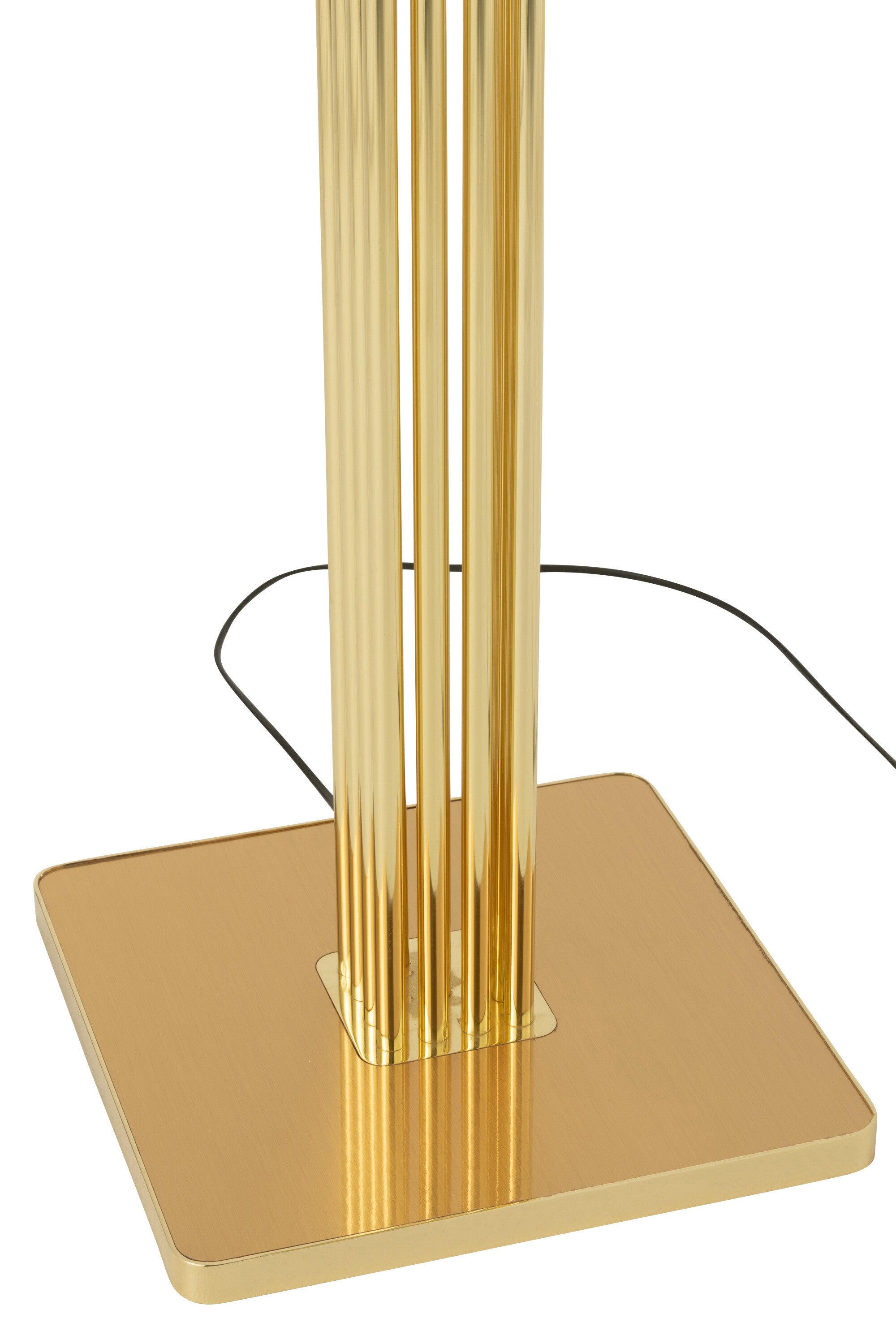 J-Line Lamp Moderna Goud Metaal/Mdf/Textiel