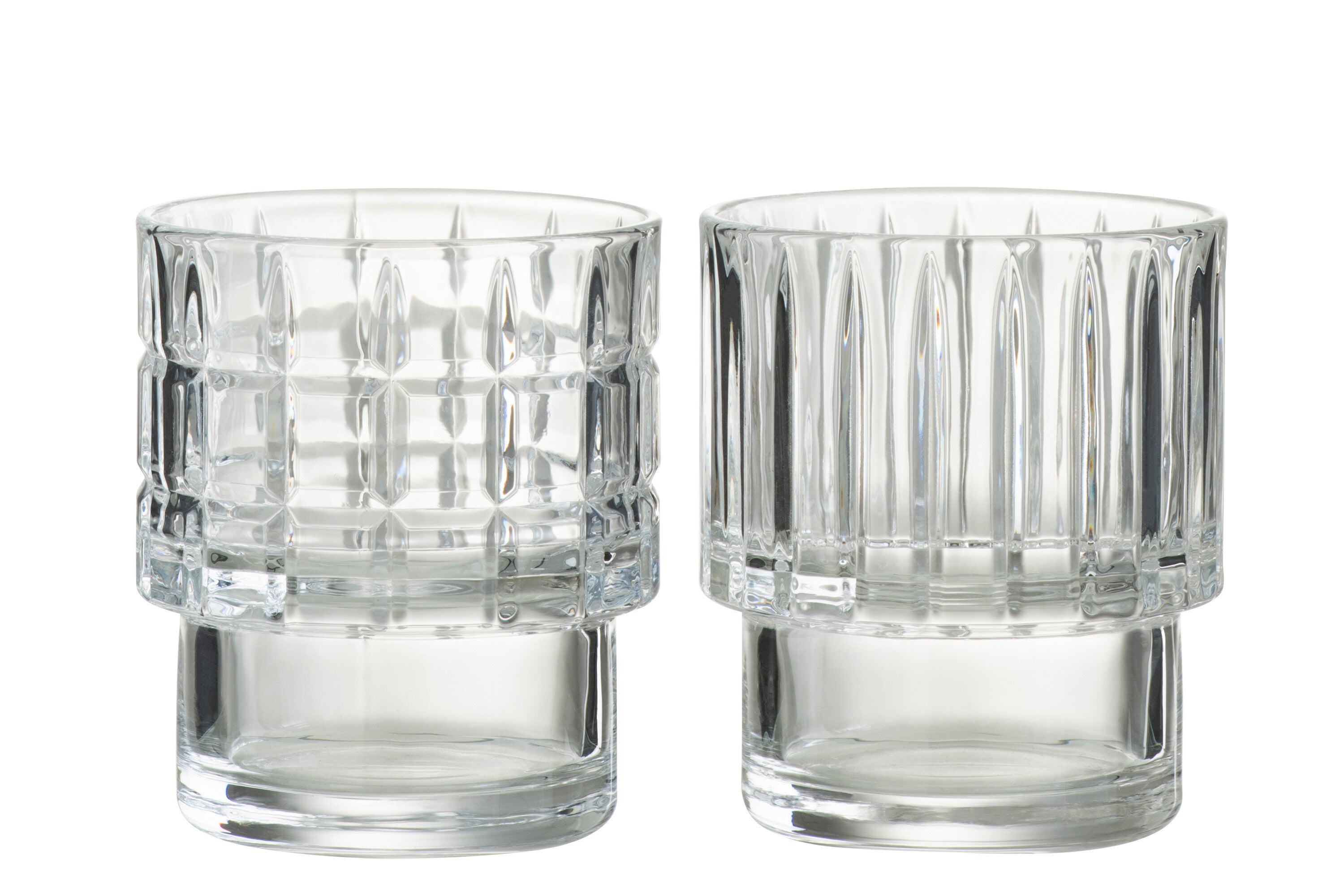 Whiskeyglas Duetglas Transparante Assortiment Van Twee