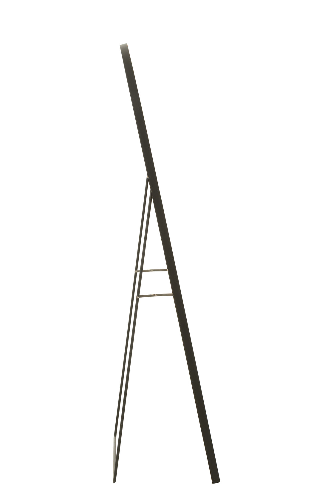 Spiegel Op Voet Afgerond Gl/Metaal Bl