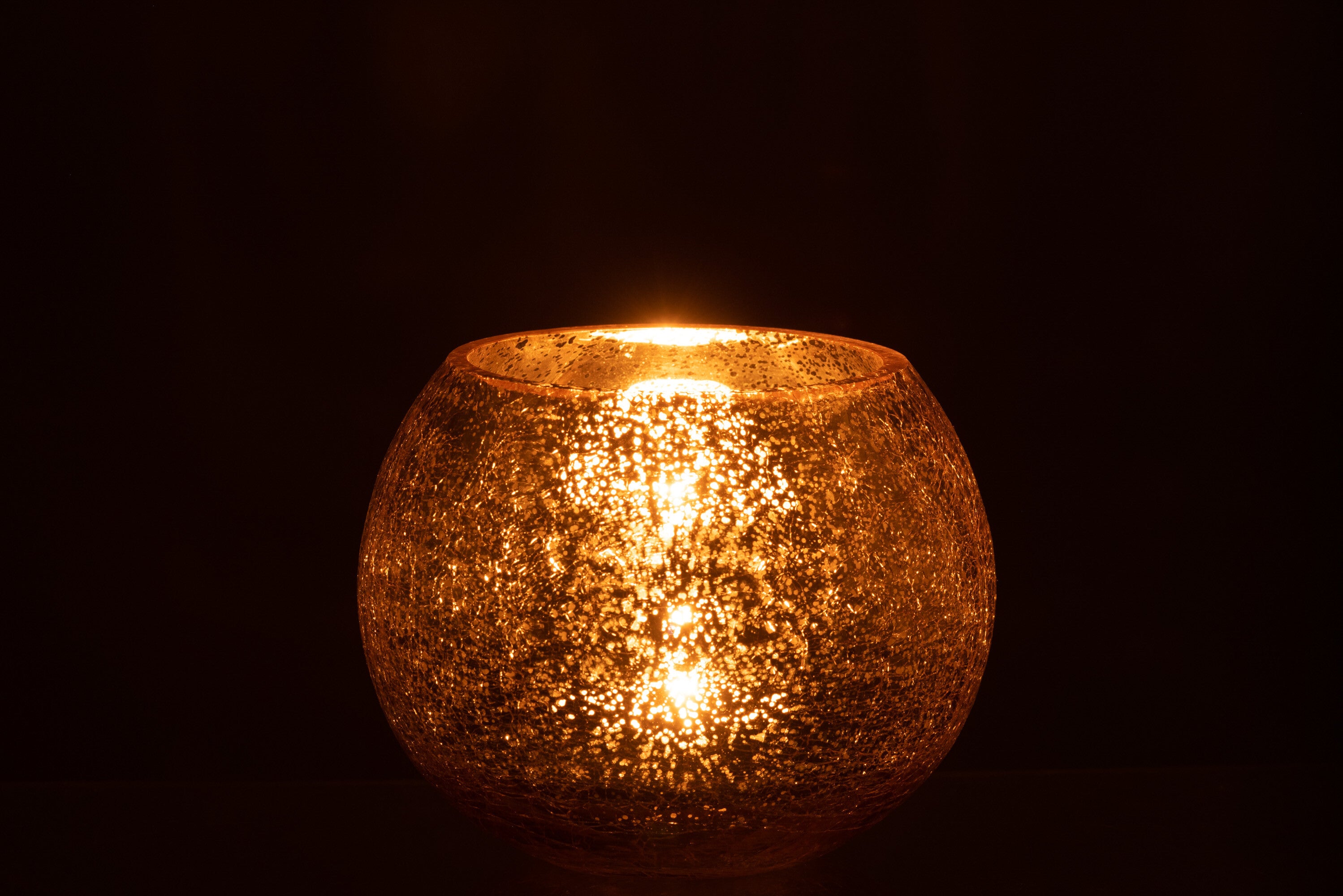 Orkaan Lichtbal Craquelure Glas Parel Effect Goud Medium