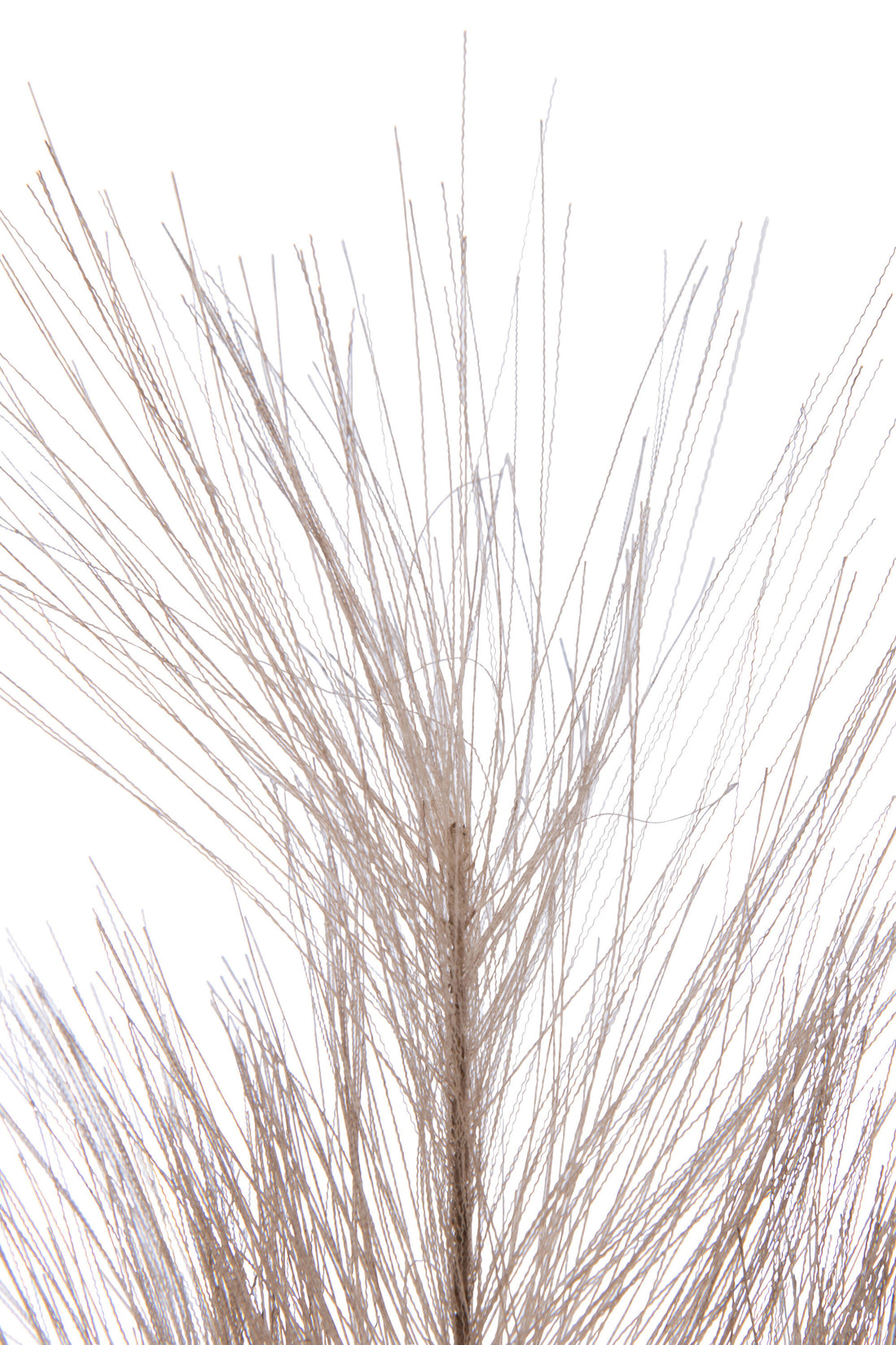 J-Line Tak Plumeau Plastiek Donker Bruin Small