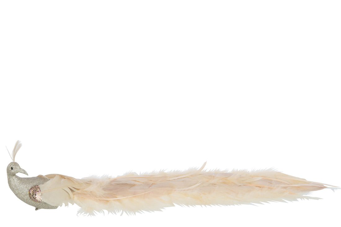 Pauw+Clip Glitters Polyfoam/Veren Geel/Goud