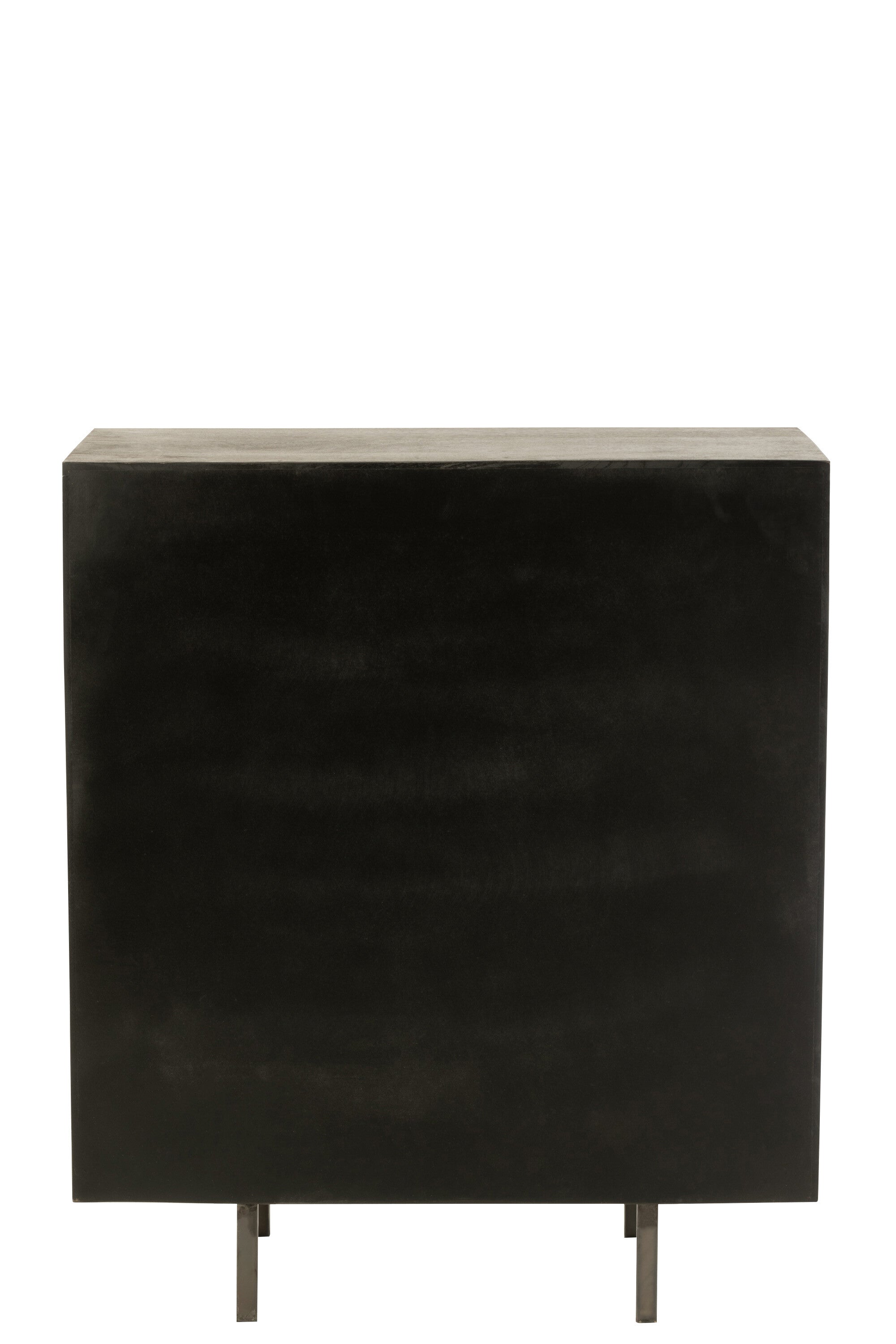 J-Line Kast Pino Metaal/Mangohout Bruin/Grijs