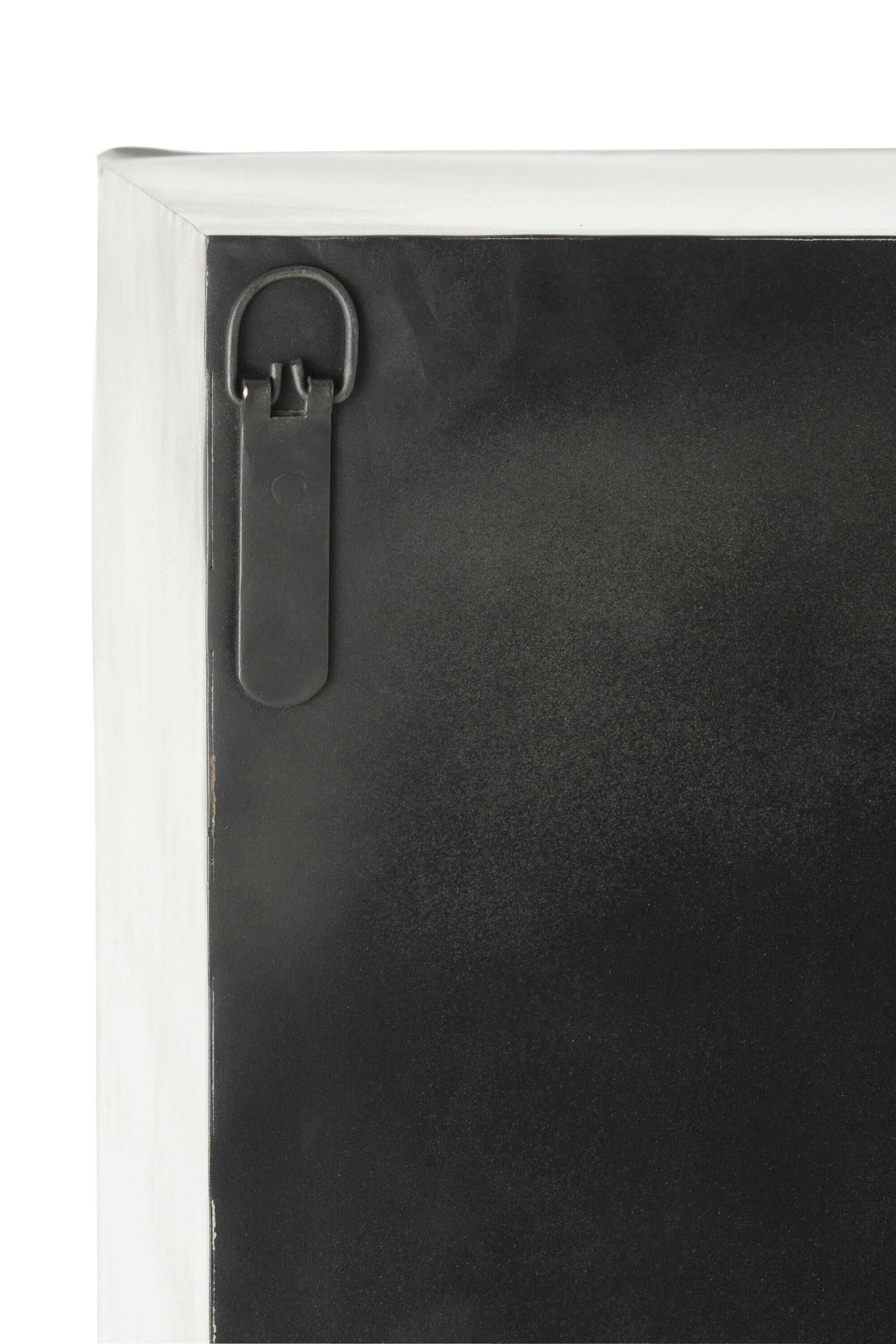 J-Line barkast Shanil - hout/ijzer - zwart