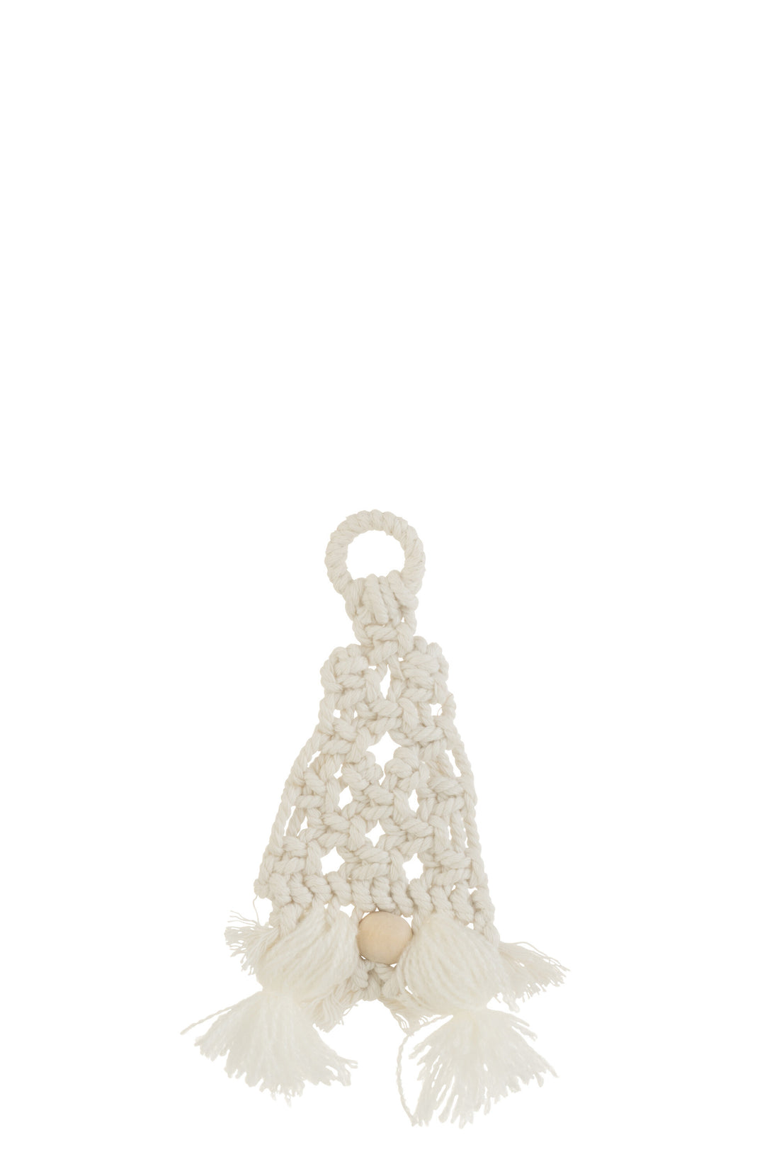 J-Line Hanger Kabouter Katoen Wit