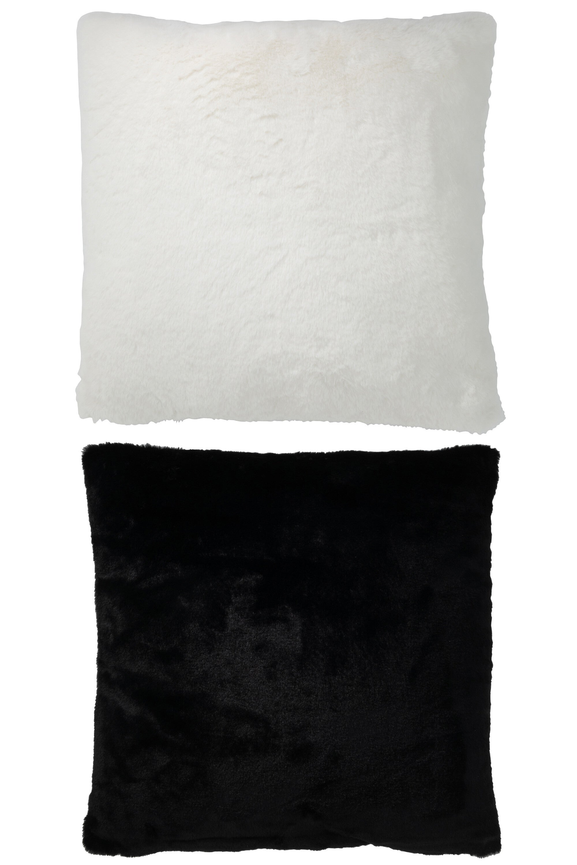 Kussenborduurwerk Hertentegels Polyester Zwart/Wit Ass2