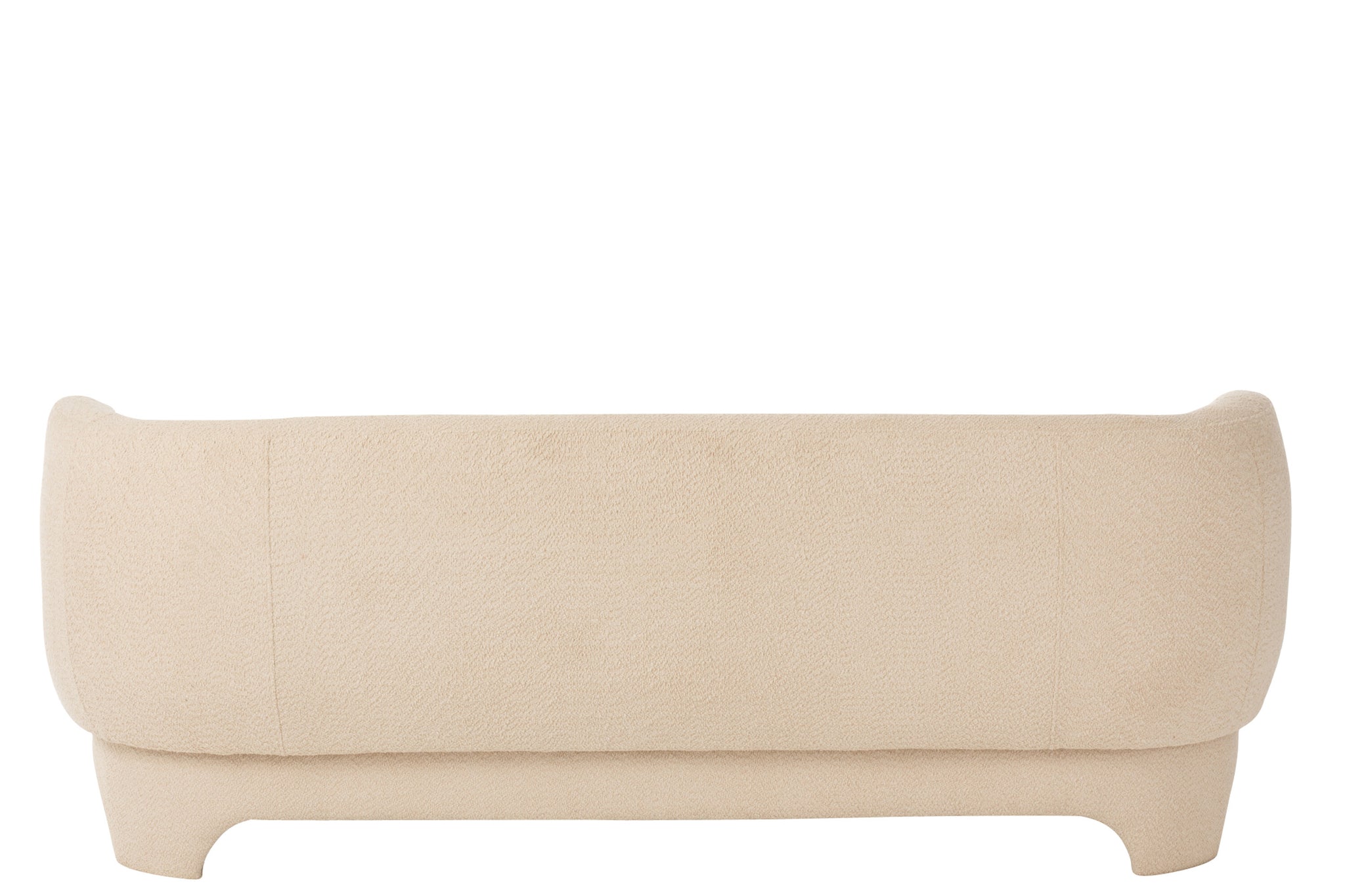 Zitplaats 2/3-Persoons Gebreid Textiel/Hout Wit