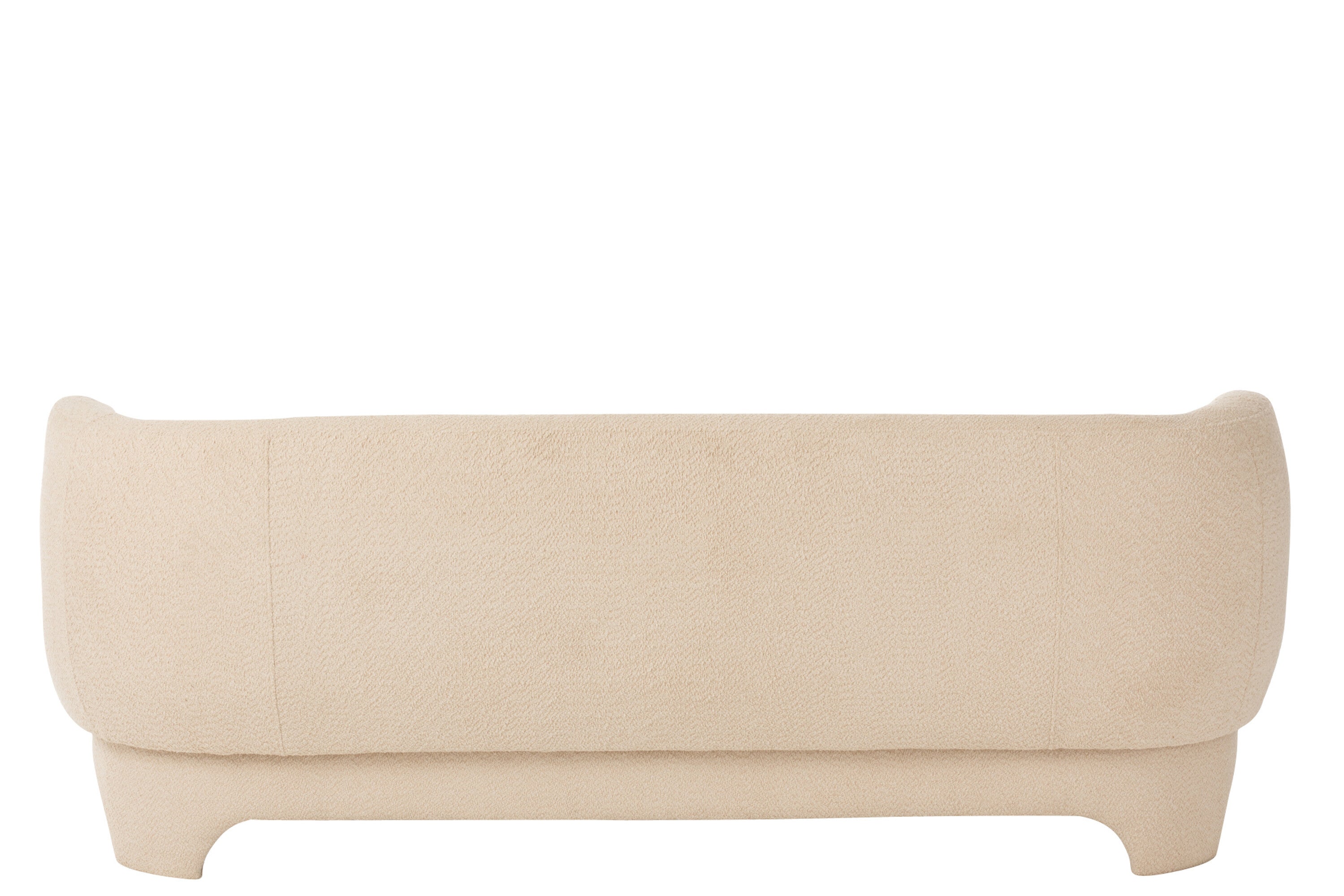 Zitplaats 2/3-Persoons Gebreid Textiel/Hout Wit