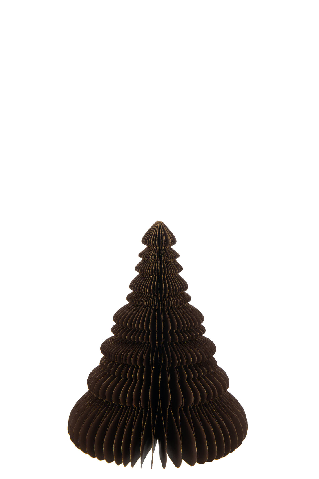 J-Line Christmas Tree Folding Paper Brown Medium