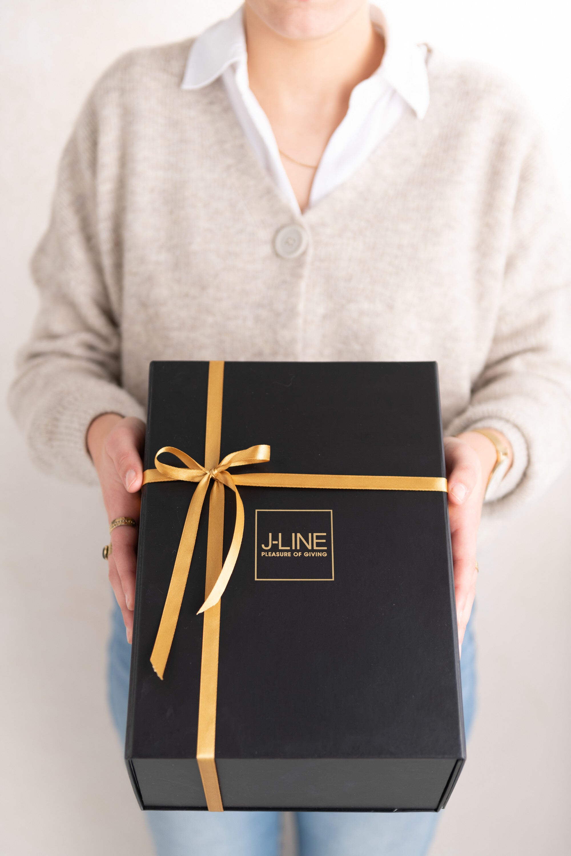 Cadeaubox J-Line Zwart S