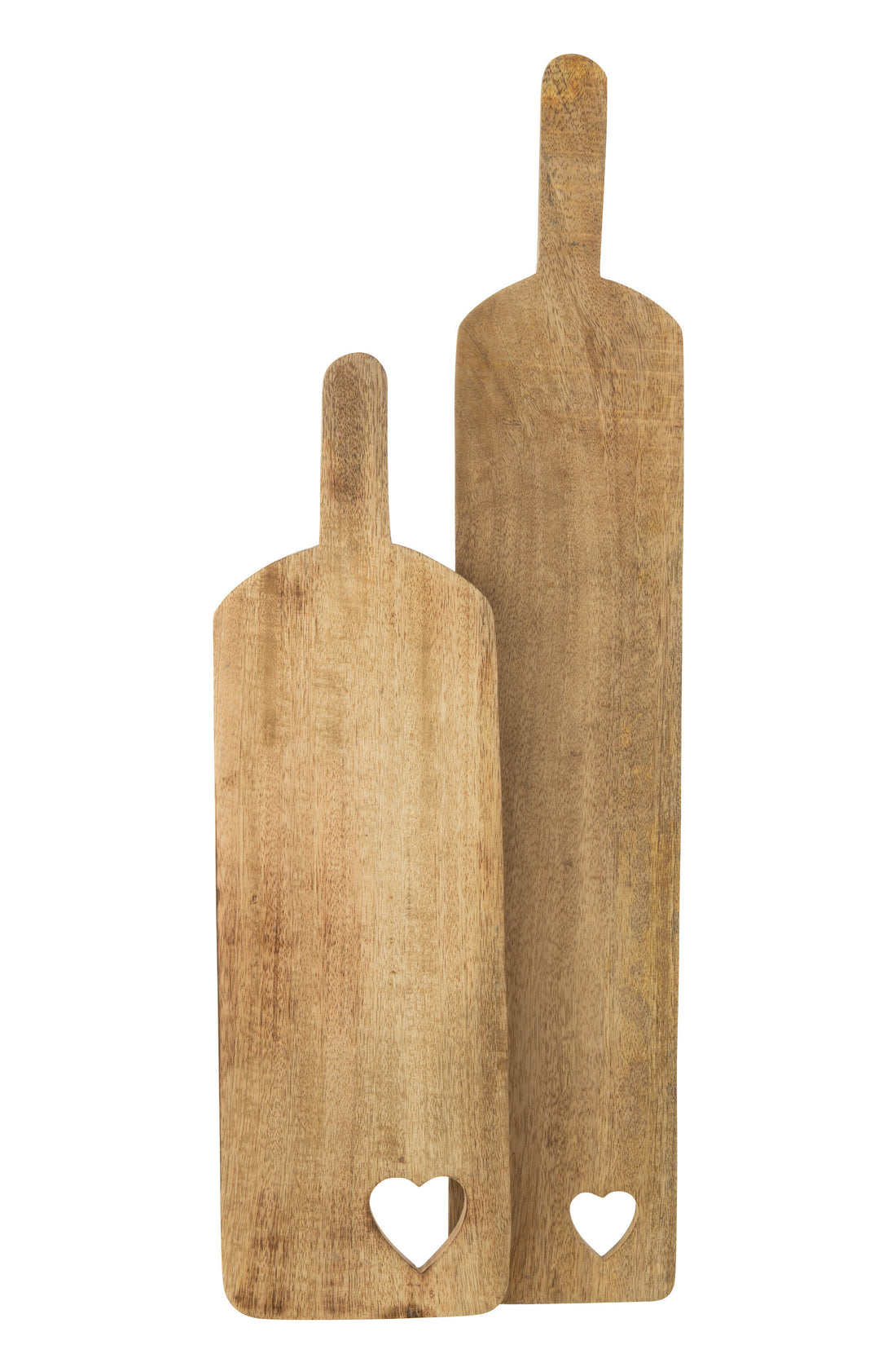 J-Line snijplank Rechthoek Hart - hout - large