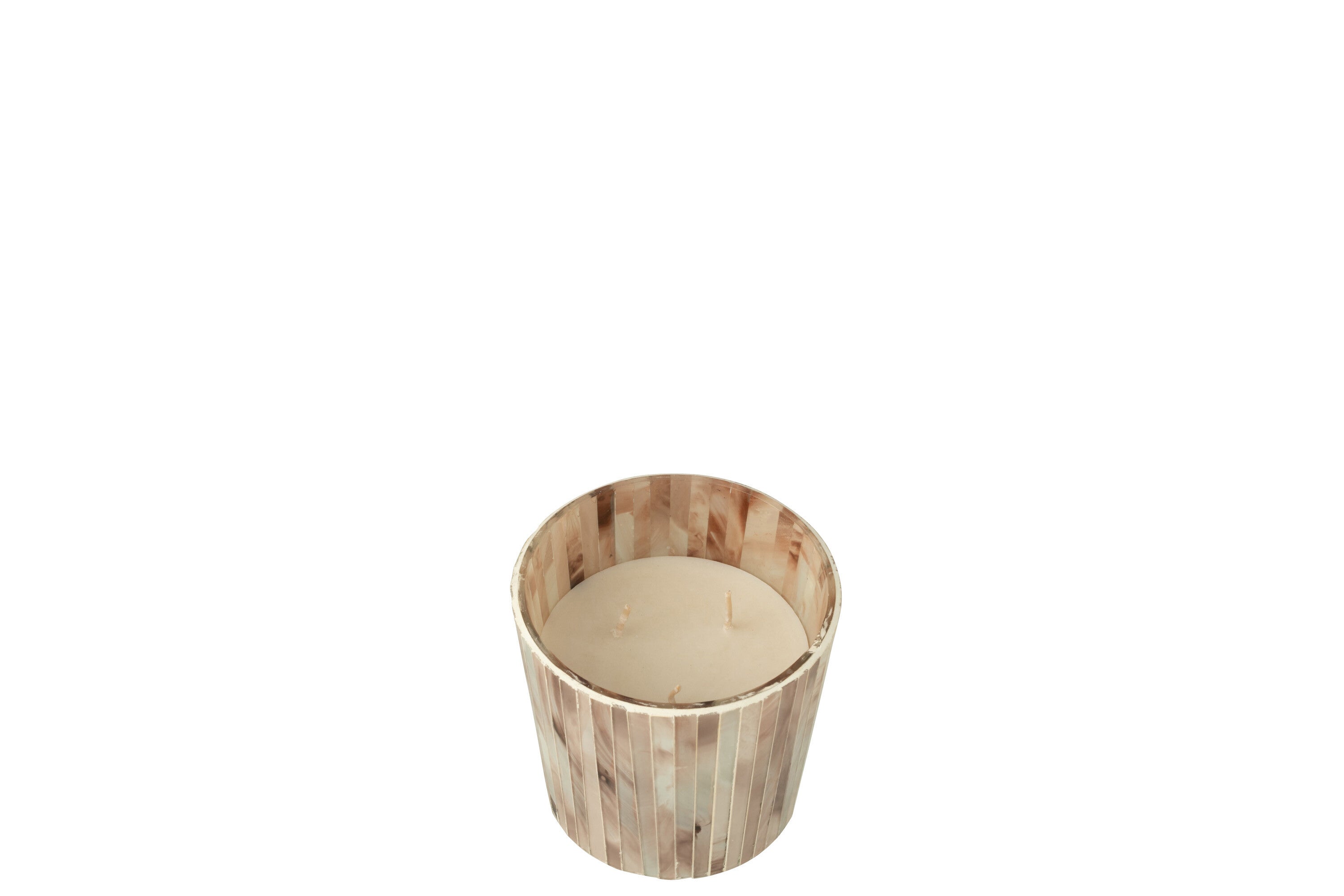 J-Line geurkaars Noa Tender Rose - roze - small - 45U