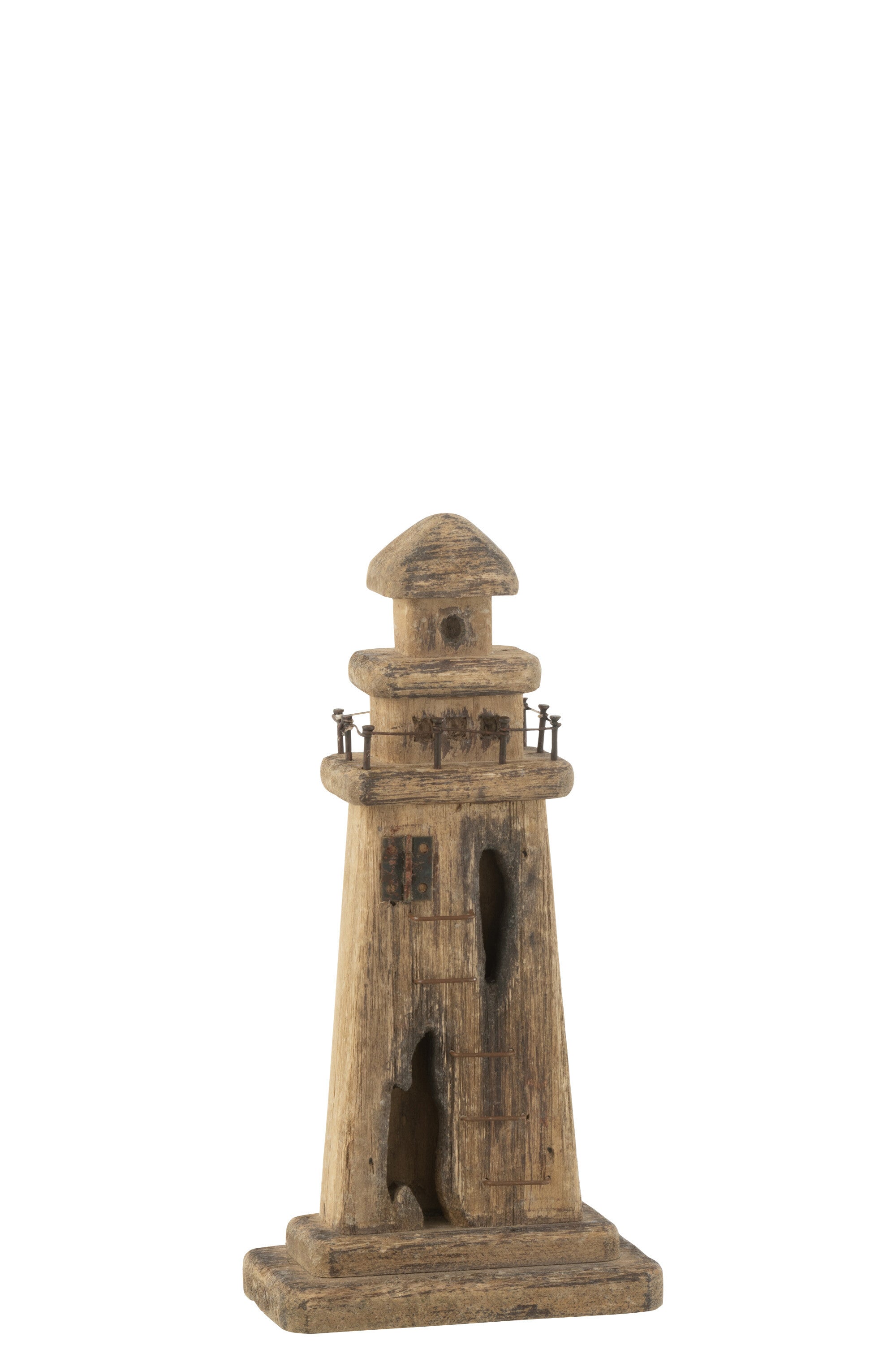 Vuurtoren Paulownia Hout Donker Natuurlijk Klein