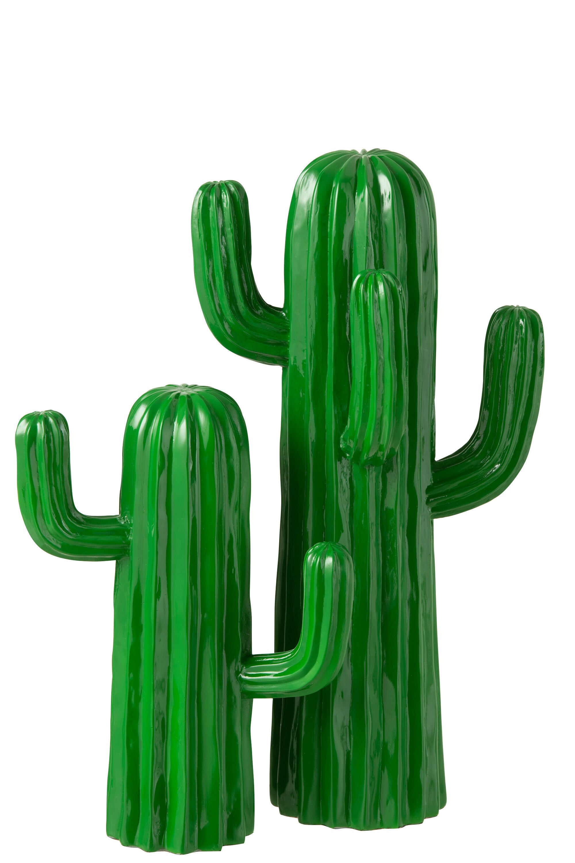 Cactus Polyresin Groen Groot