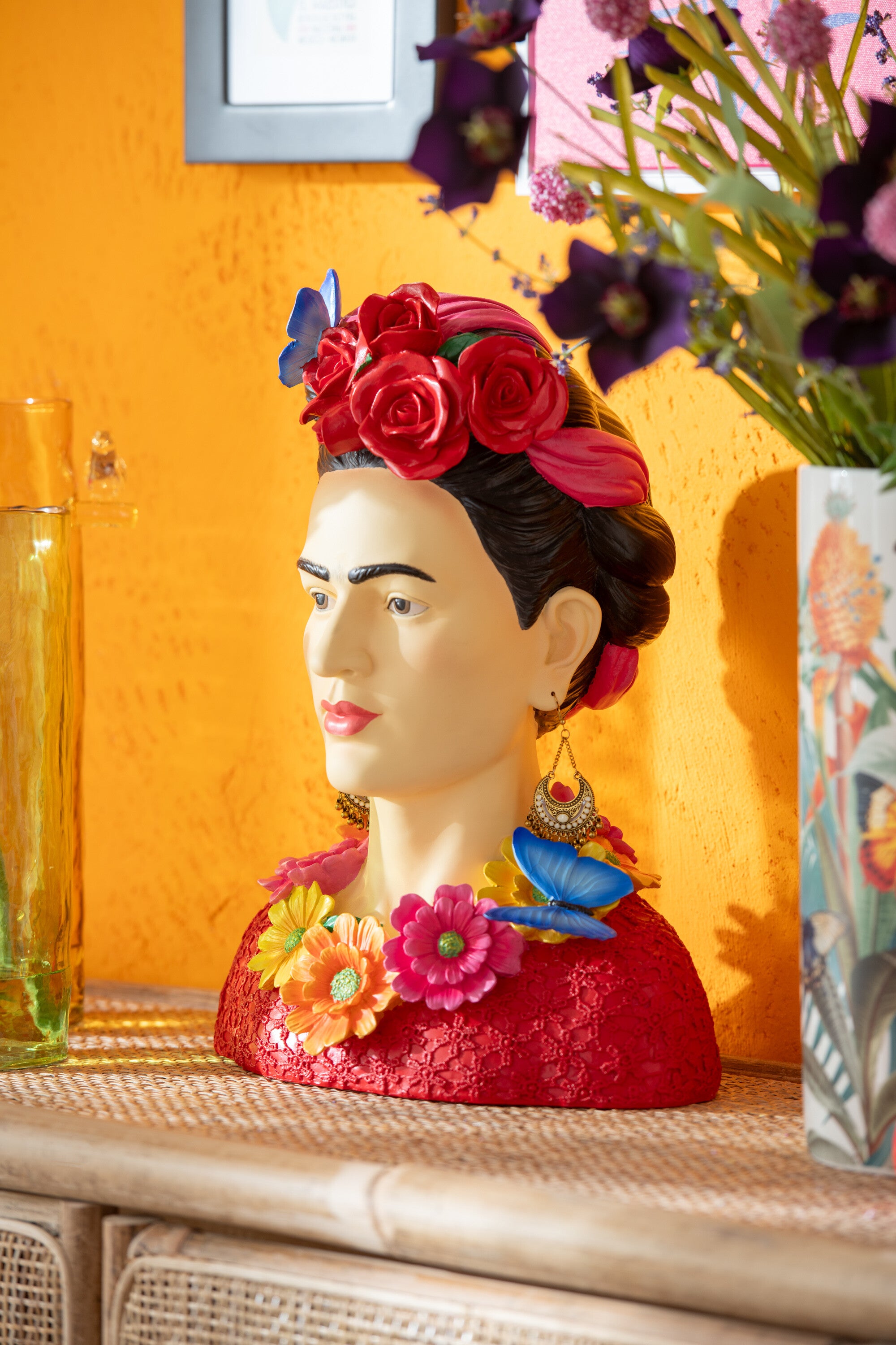 Buste Frida Kahlo Polyresin Groot