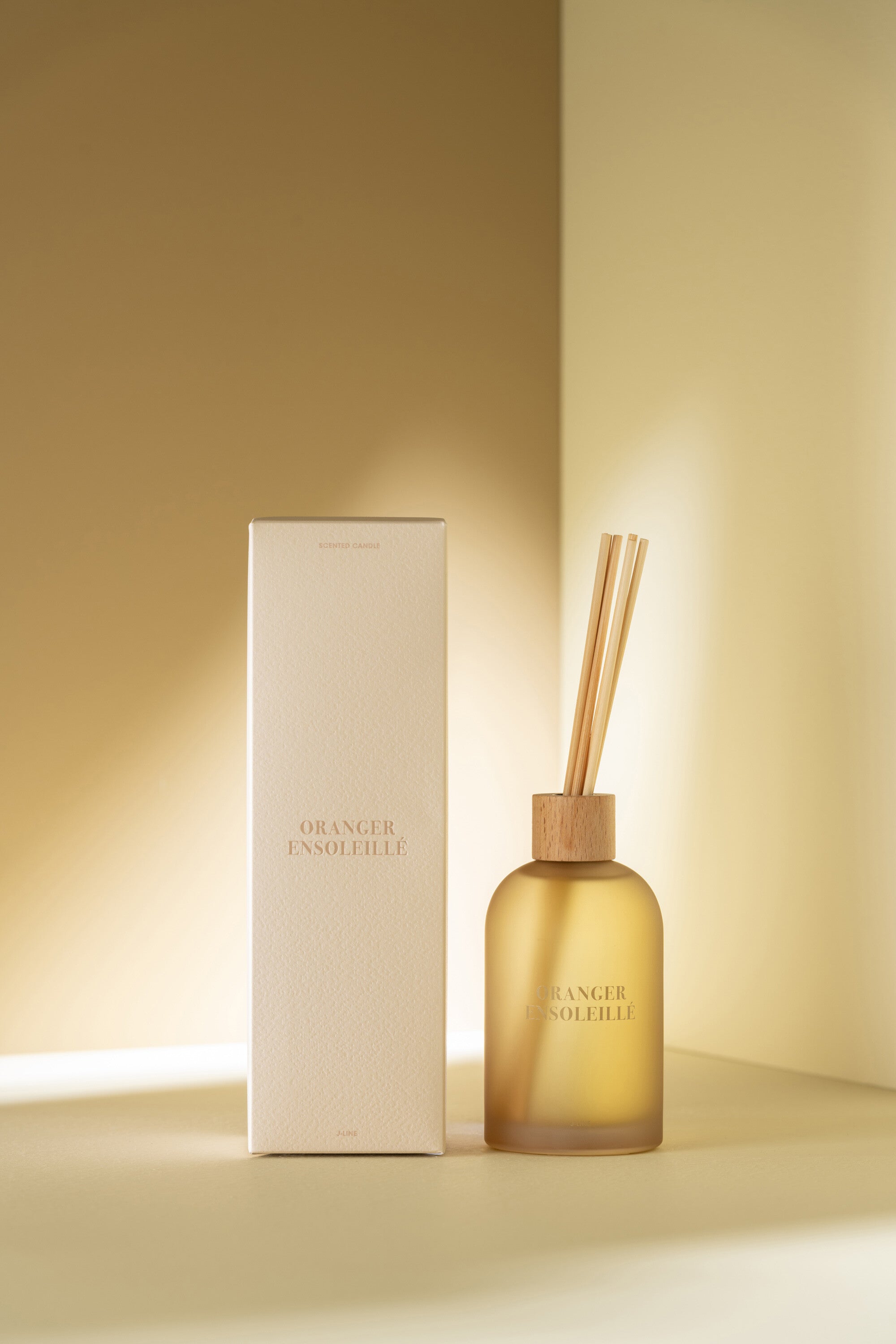 J-Line geurolie + stokjes - Essential Accords - Sunny Orange Tree