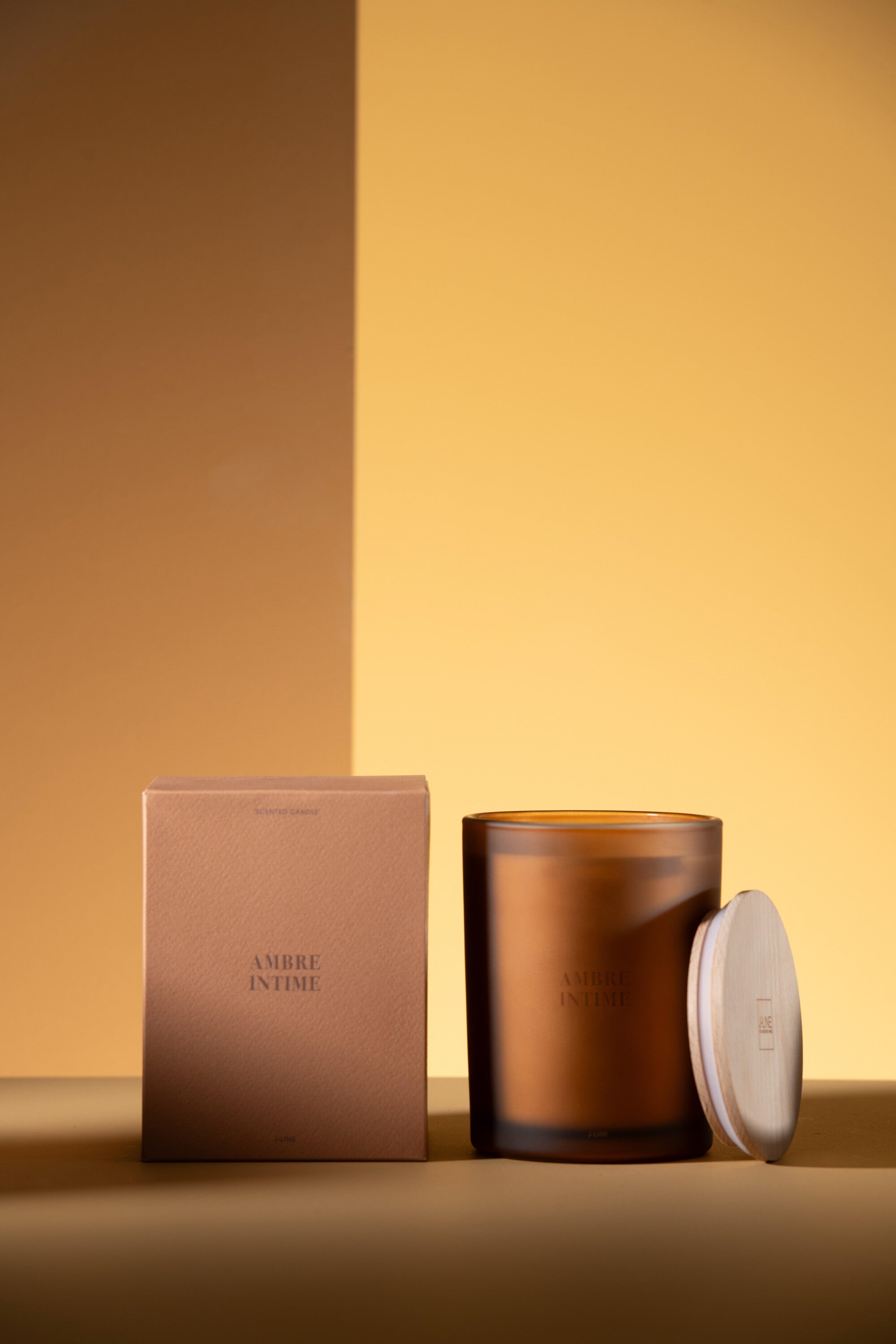 J-Line Geurkaars Accords Essentiels Ambre Intime-52H