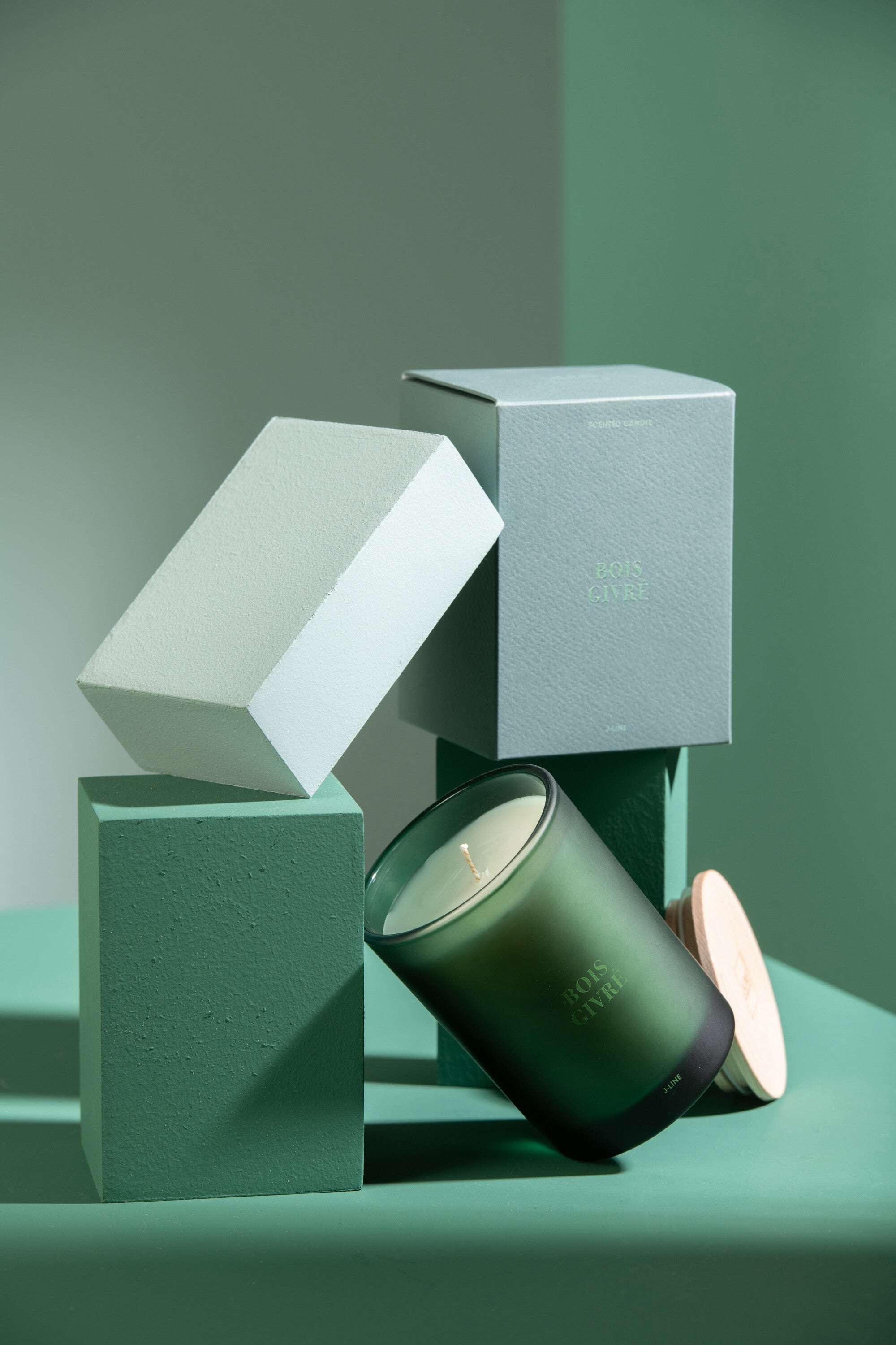 J-Line Geurkaars Accords Essentiels Bois Givr - -38H