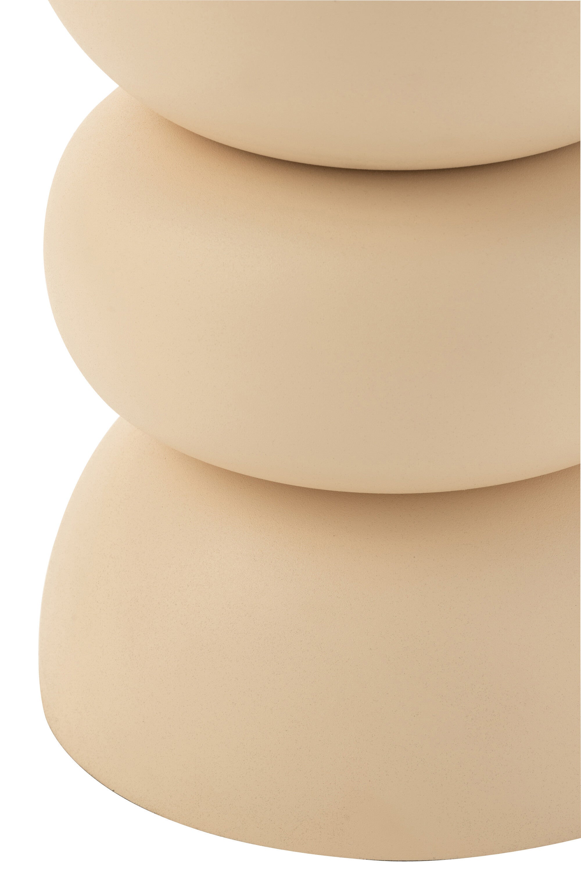 Bijzettafel Lise IJzer Beige