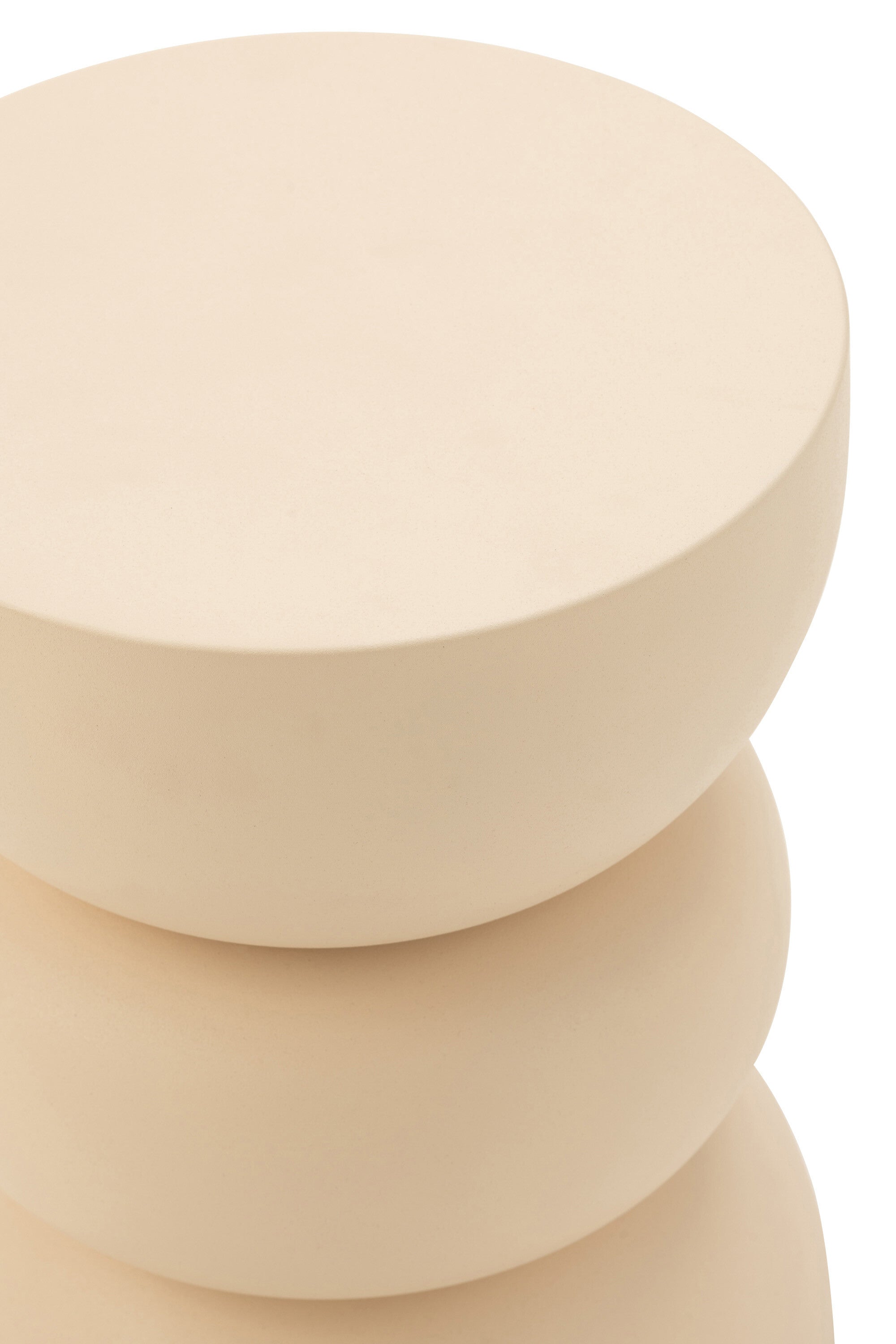 Bijzettafel Lise IJzer Beige