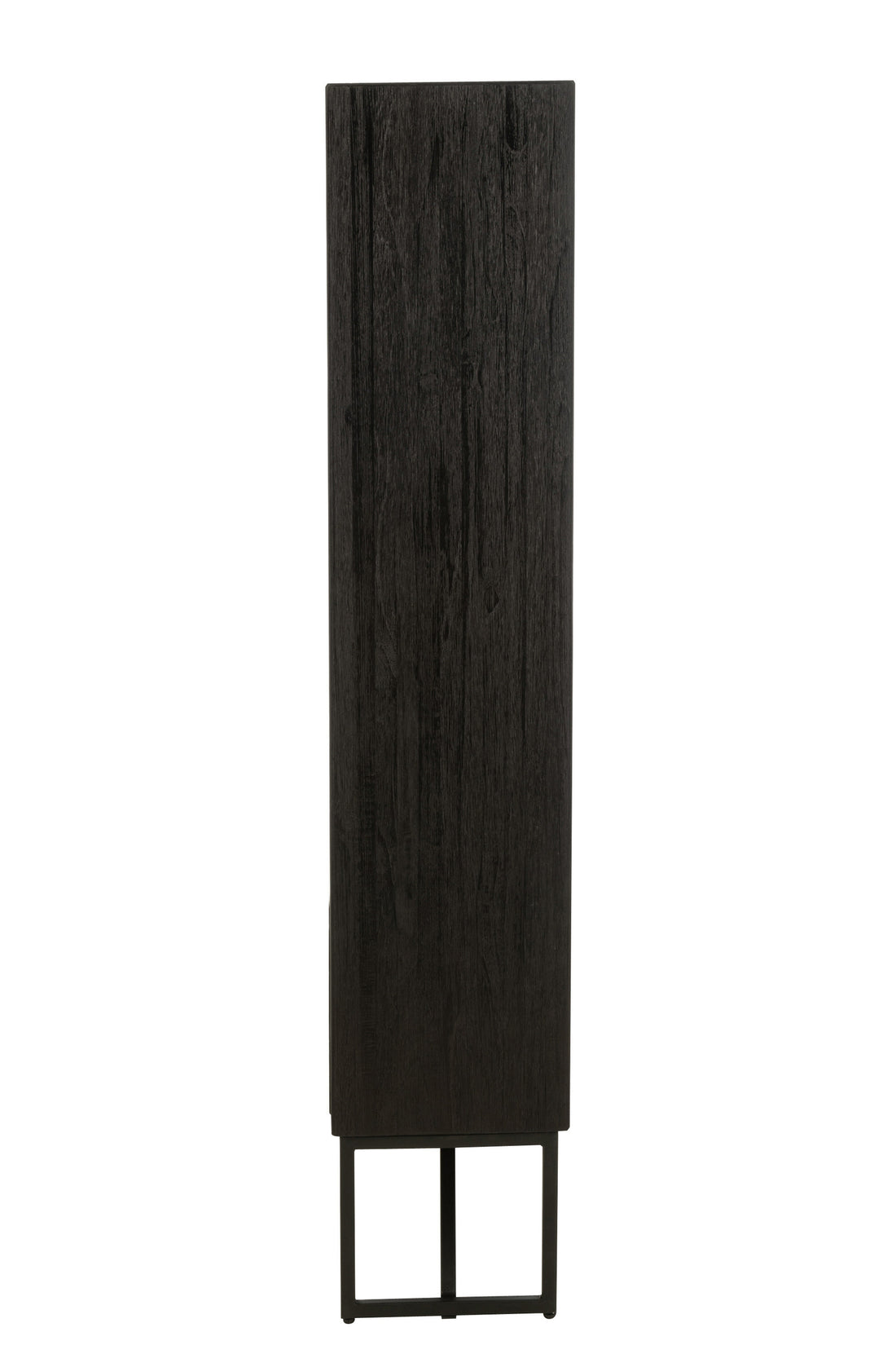 J-Line Kast Met Lades Gerecycleerd Teak Zwart
