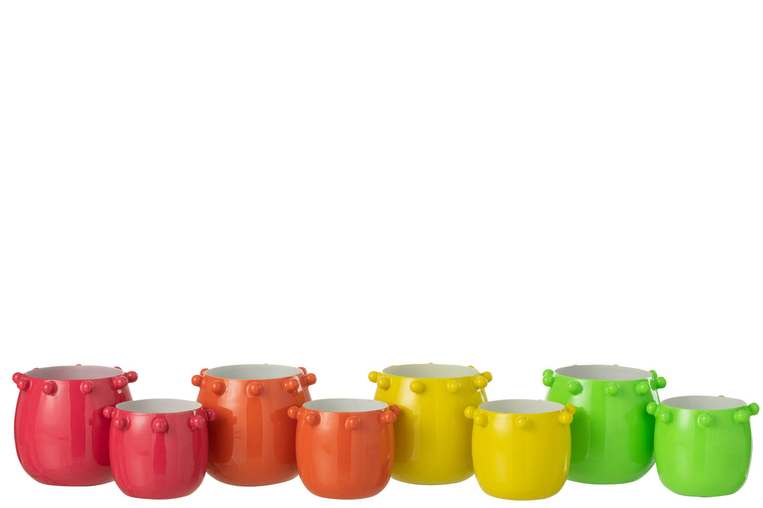 Photophore Cactus Iron Mix Groot Assortiment Van 4