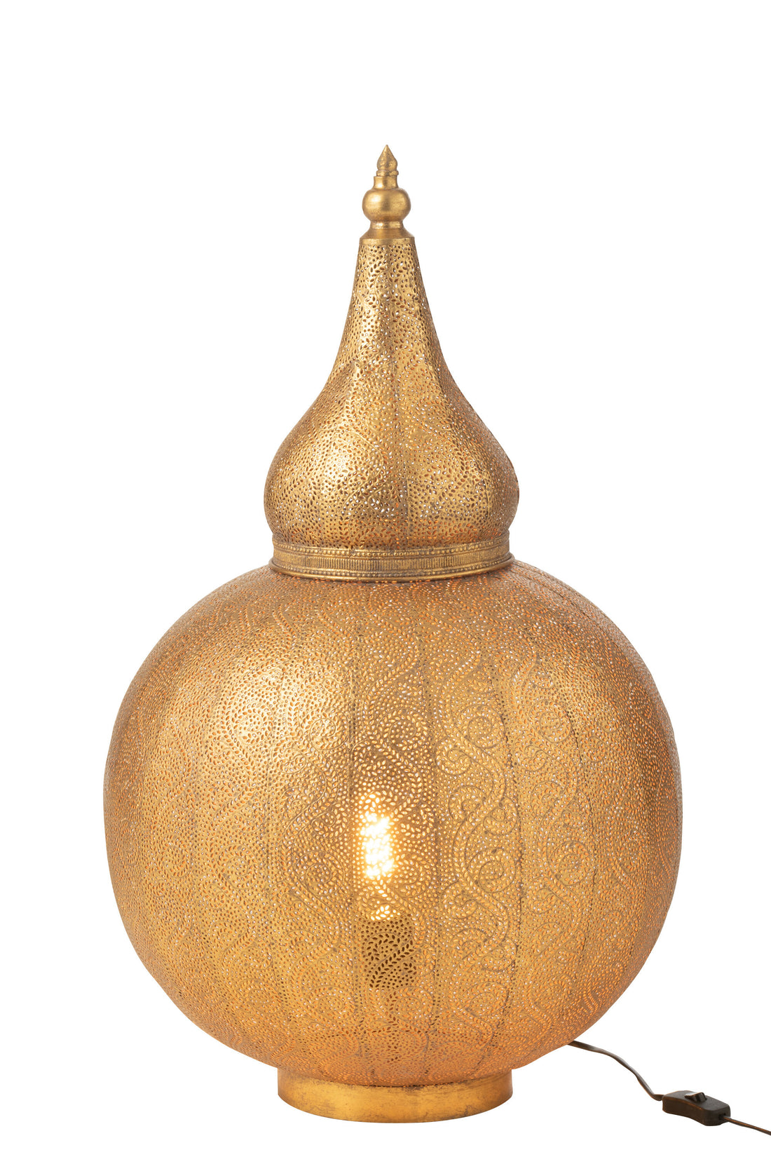 J-Line Lamp Aladin Metaal Goud Large