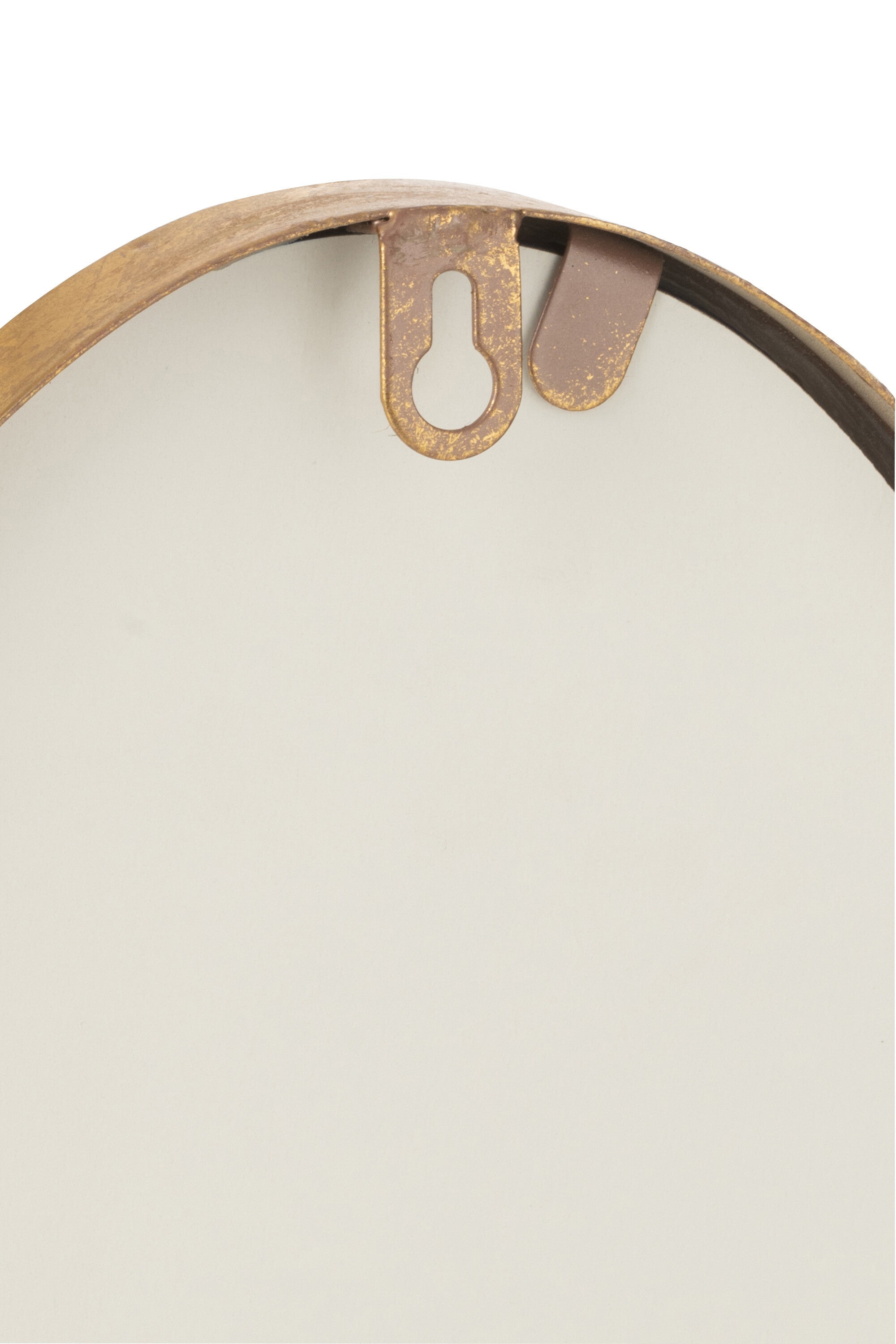 Spiegel Abstract Mdf/Glas Goud Klein