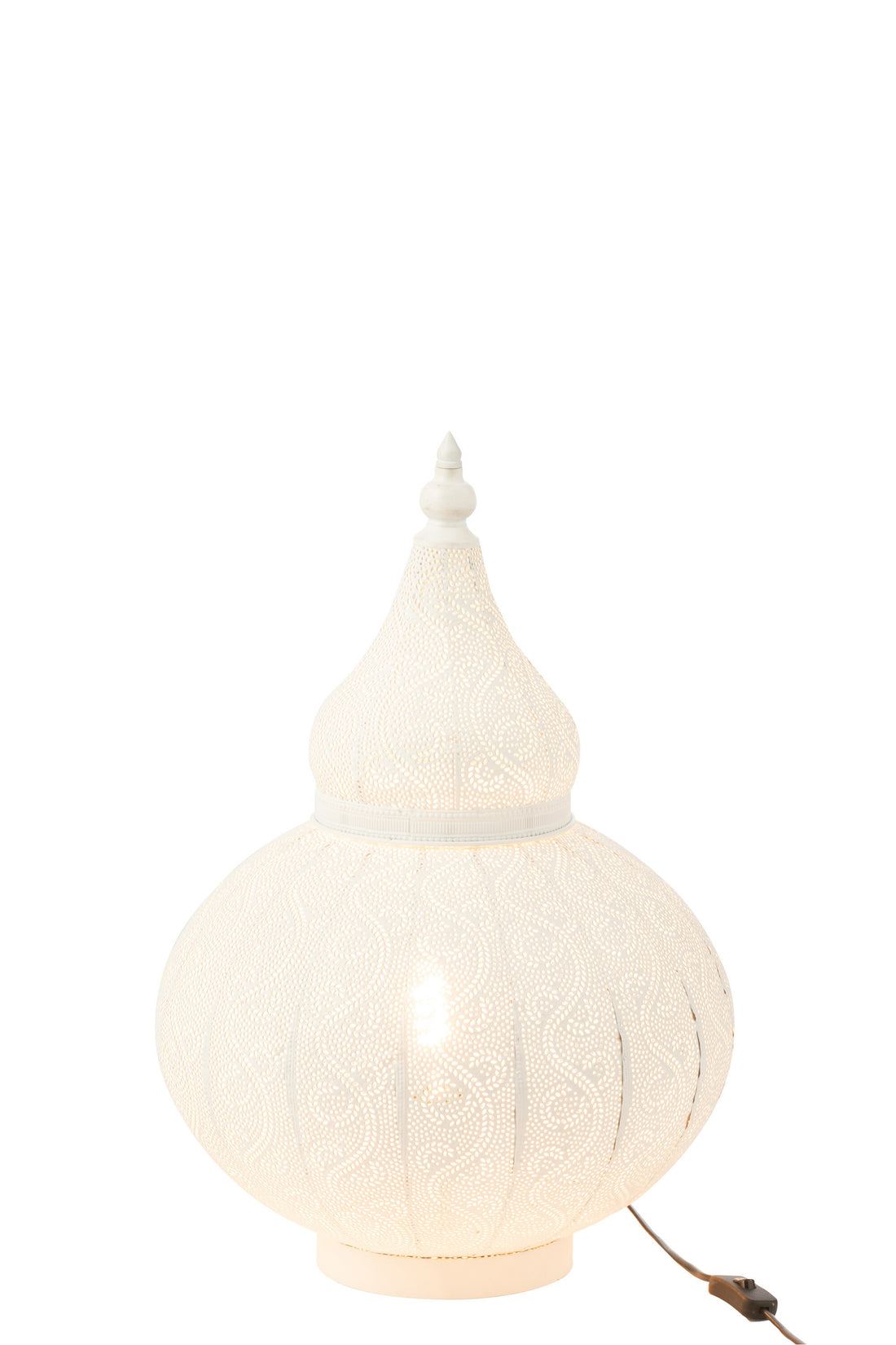 J-Line Lamp Aladin Metaal Wit klein