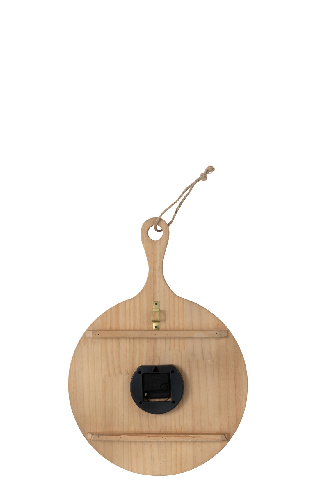 Wandklok Plan Grenen Natuurlijk Klein