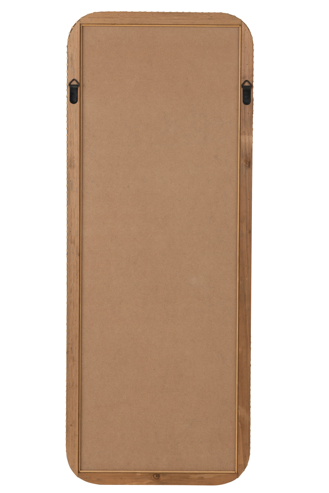 J-Line Spiegel Rechthoek Spar/Glas Natuur