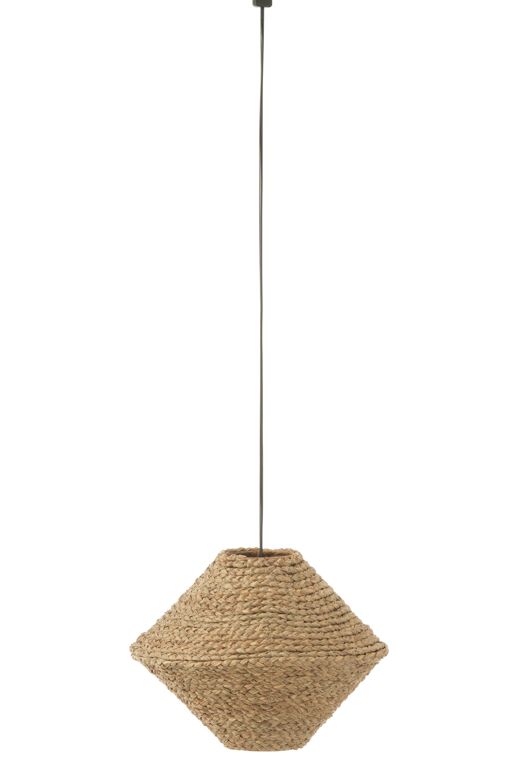 J-Line Hanglamp Ufo Zeegras Naturel Small