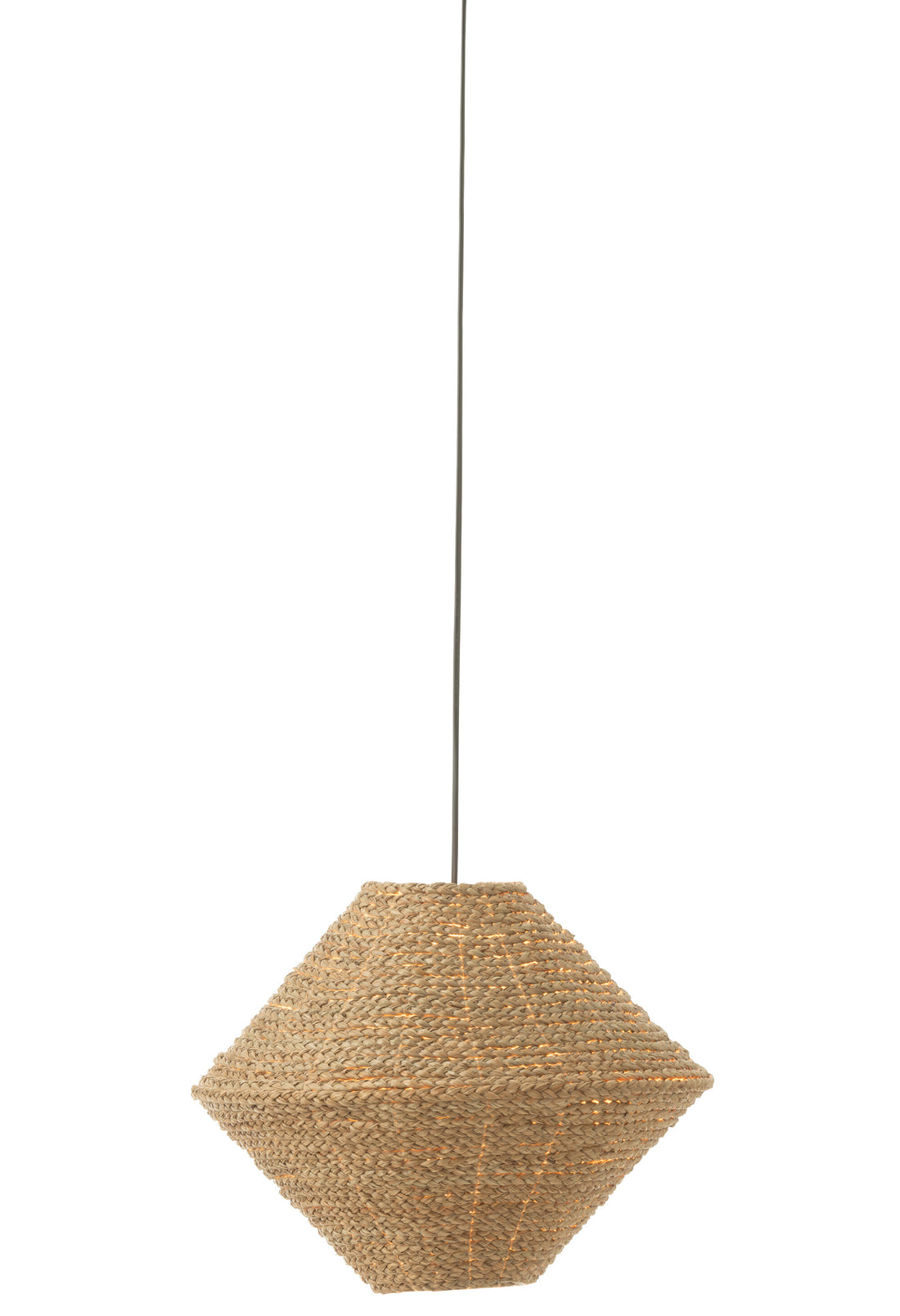 J-Line Hanglamp Ufo Zeegras Naturel Large