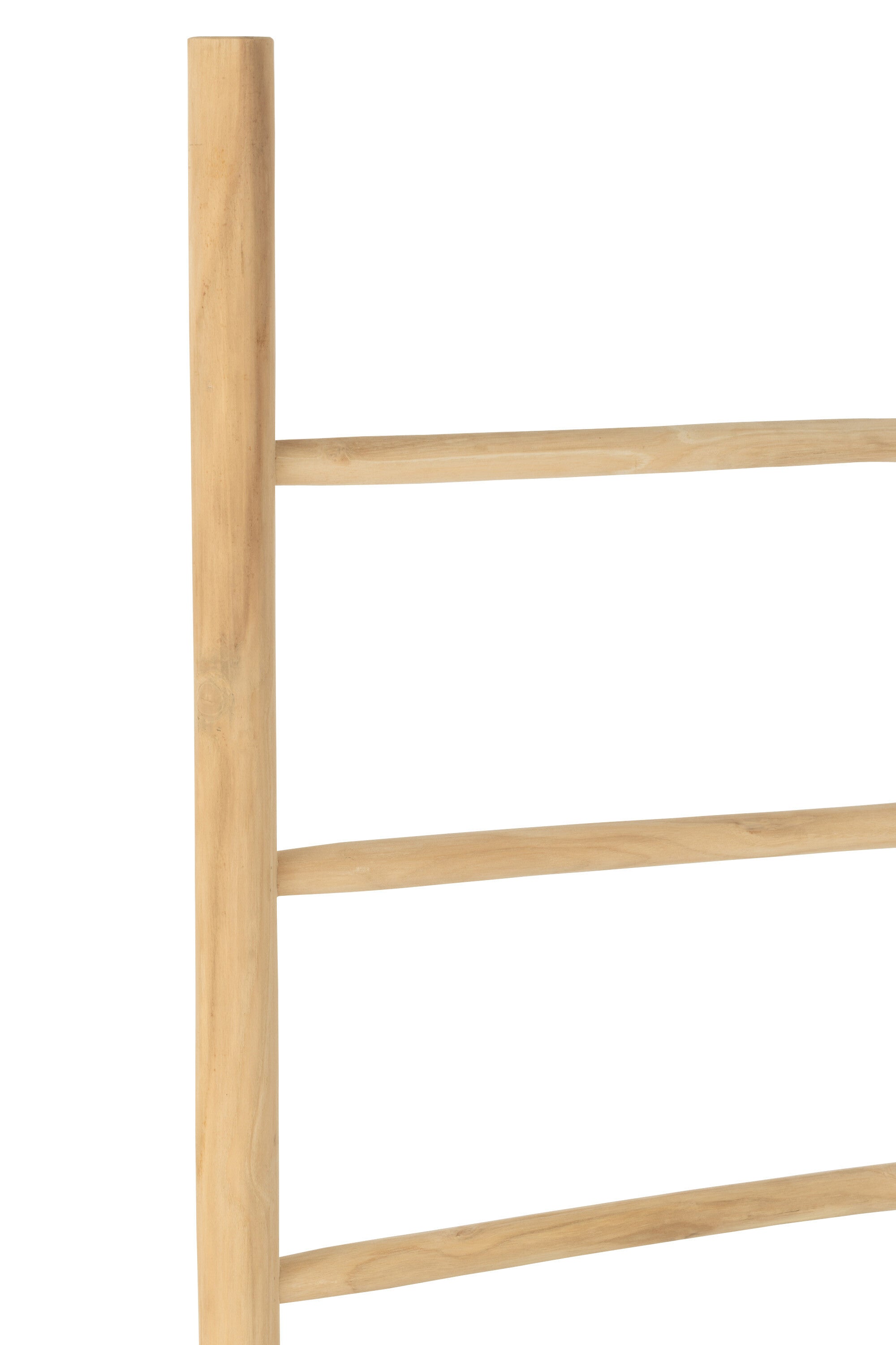 J-Line Ladder 5 Treden Teakhout Natuur