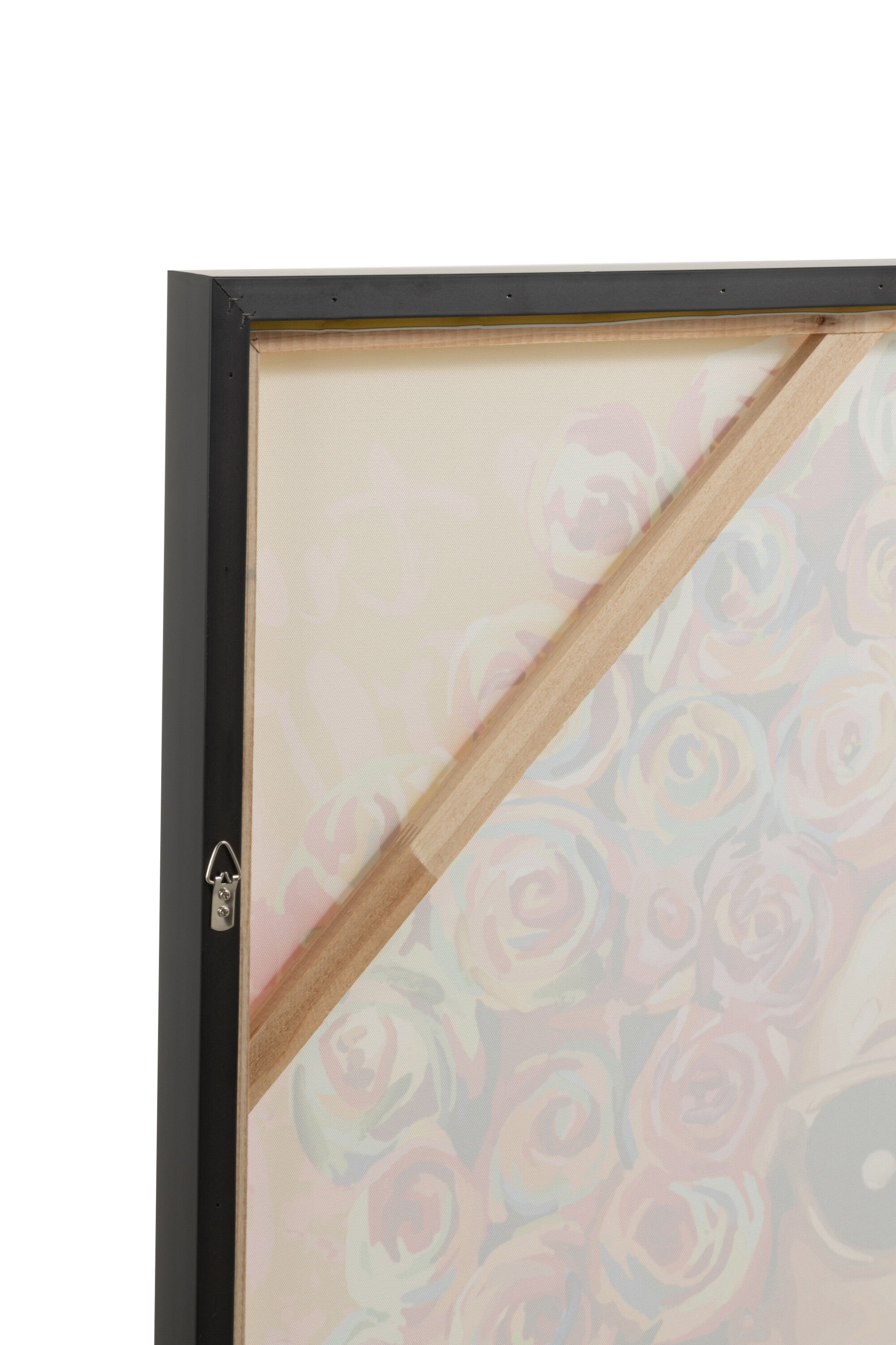 Wanddecoratie Graffiti Vrouw Lippenstift Canvas/Verf Mix