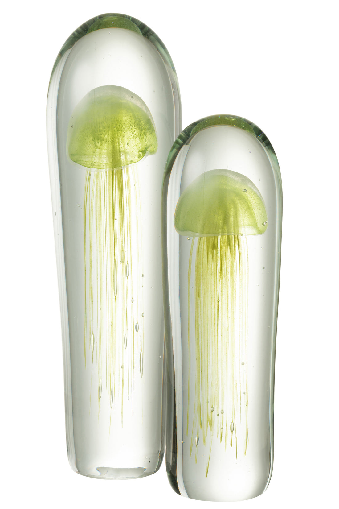 Papiergewicht Kwal Glas Groen Extra Groot