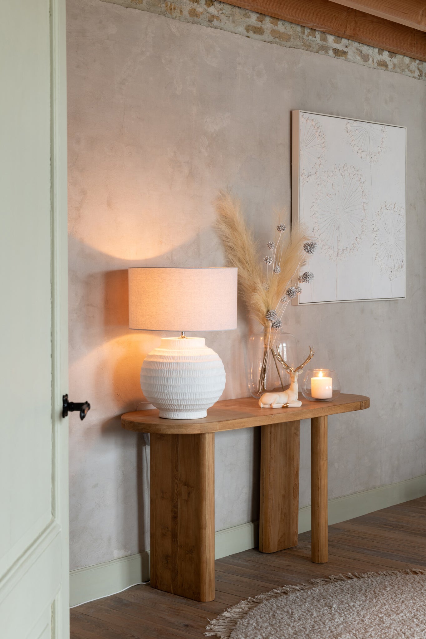 J-Line tafel - Teak hout - naturel