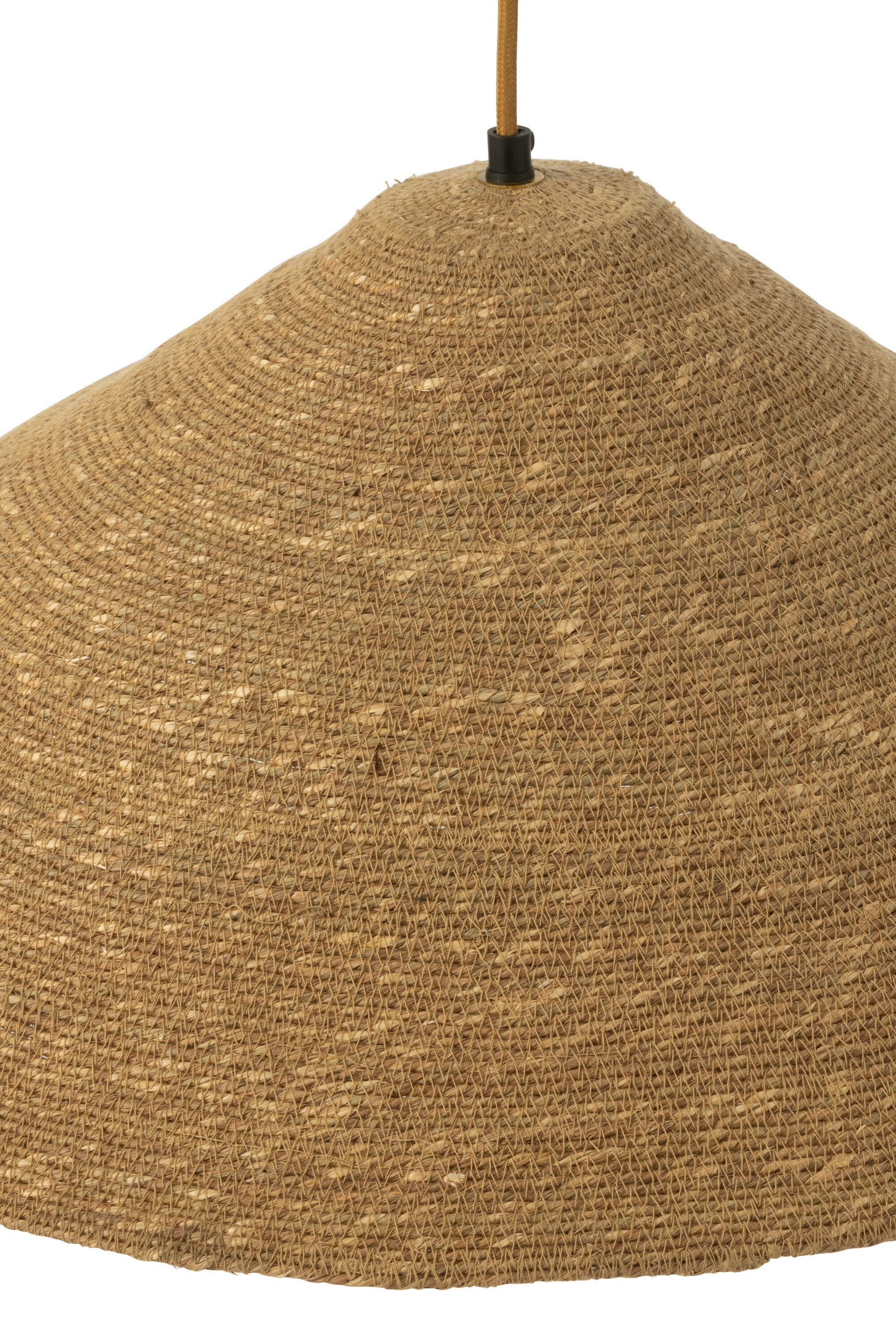 J-Line Hangende Lamp Hoed Moonj Gras Naturel Small