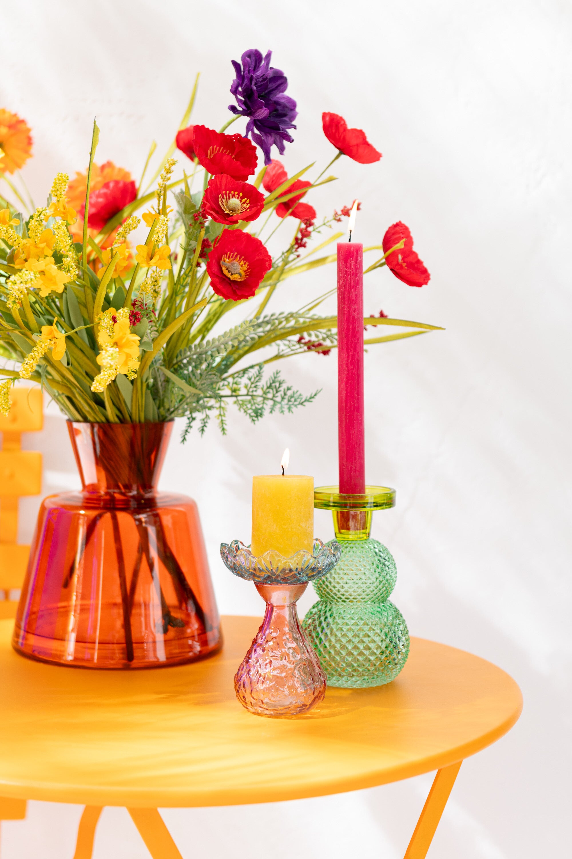 Dahlia Ying Kunstmatige Mix Assortiment Van 4