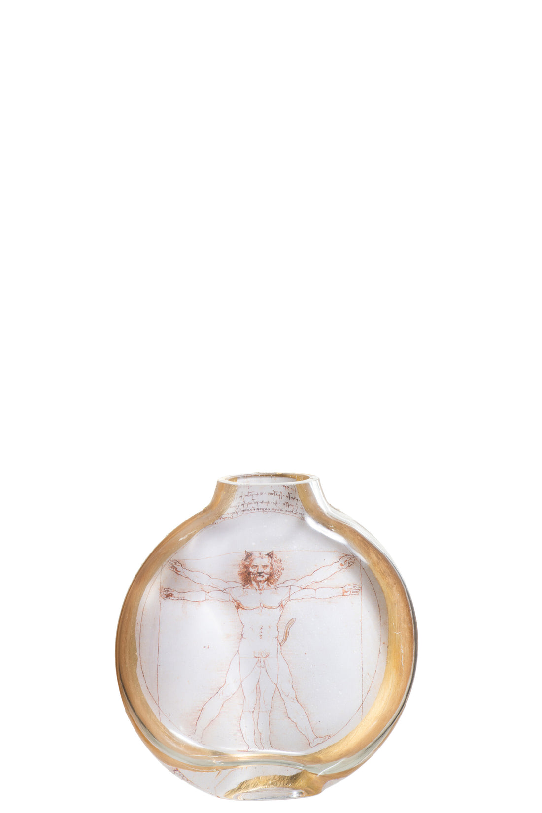 De Chartisten Vaas Geïnspireerd Door de Vitruviusman Klein