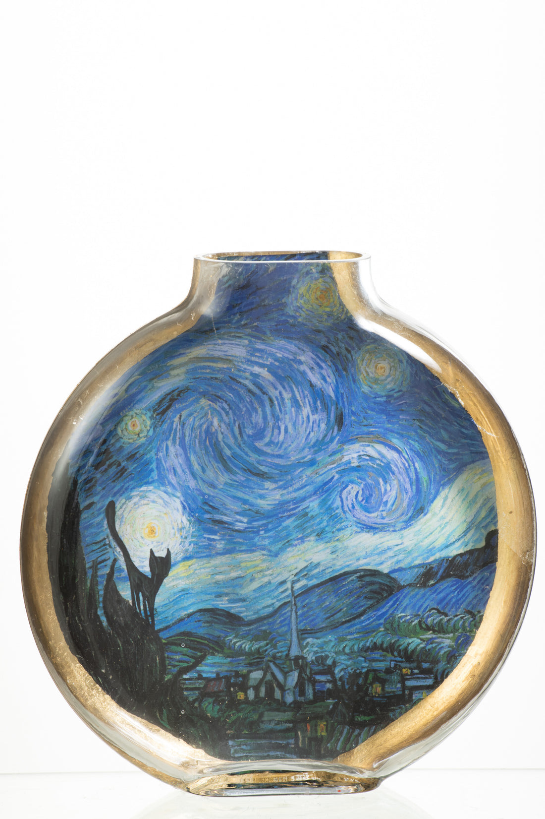 De Chartisten Vaas Geïnspireerd Door De Sterrennacht Breed