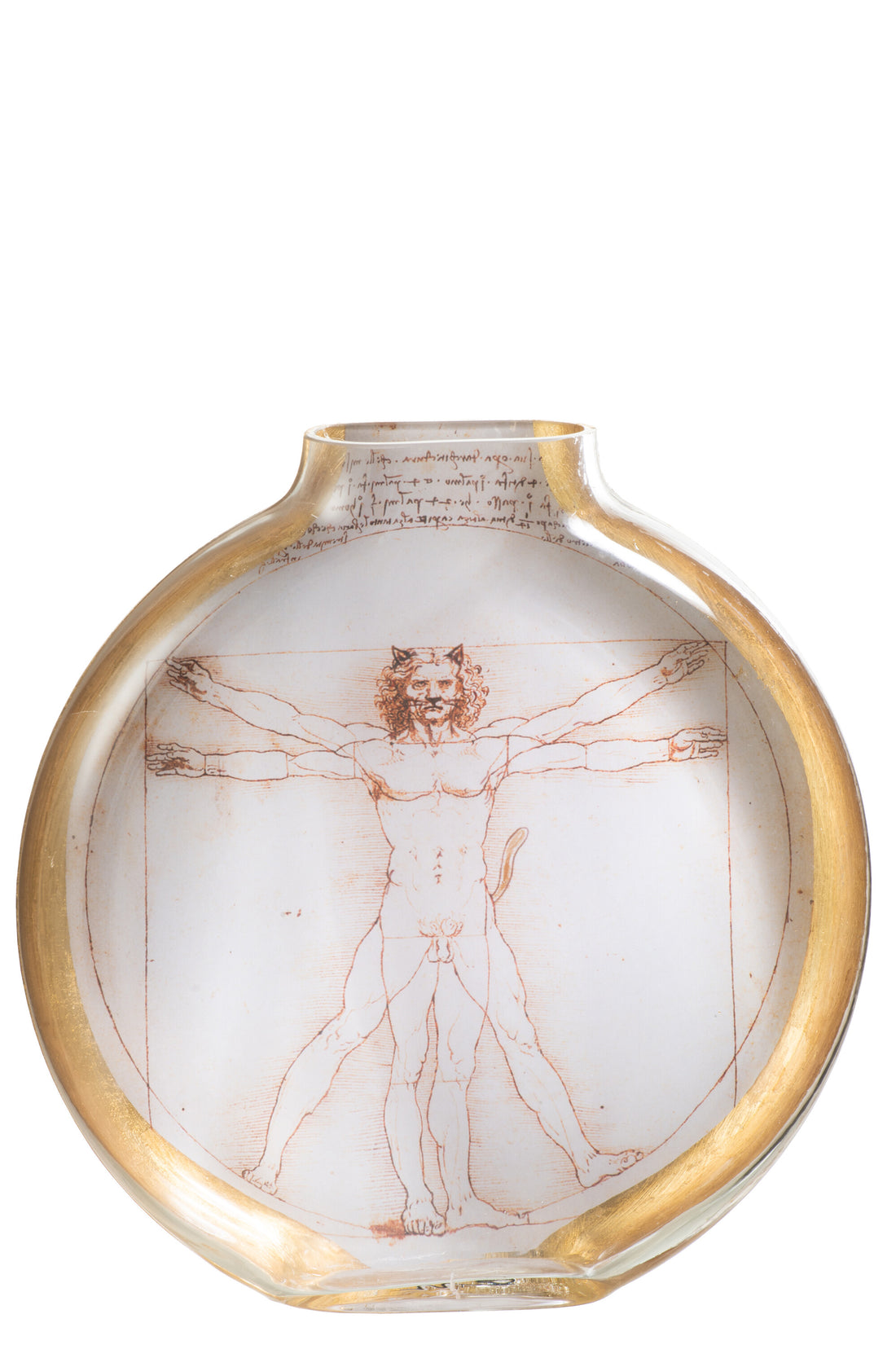 De Chartistes Vaas Geïnspireerd Door de Vitruviusman Groot