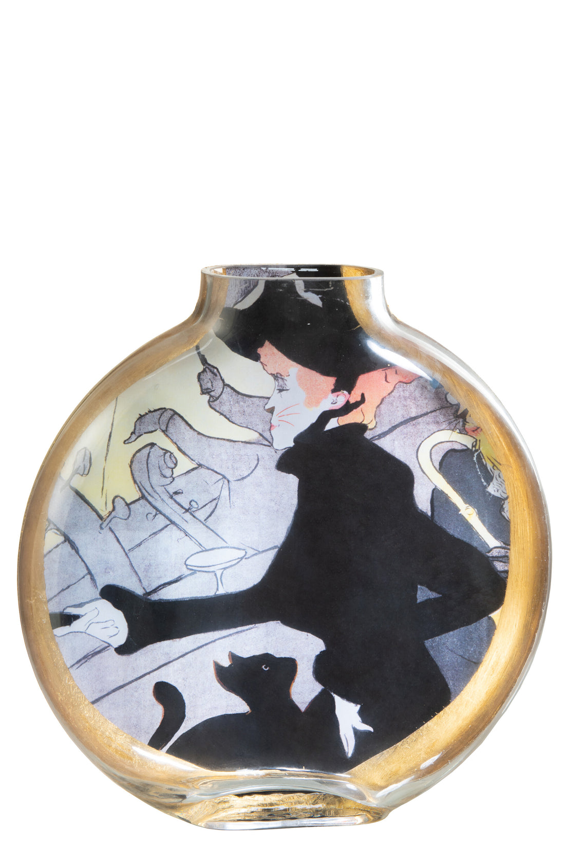 De Chartisten Vaas Geïnspireerd Door de Japanse Divan Groot